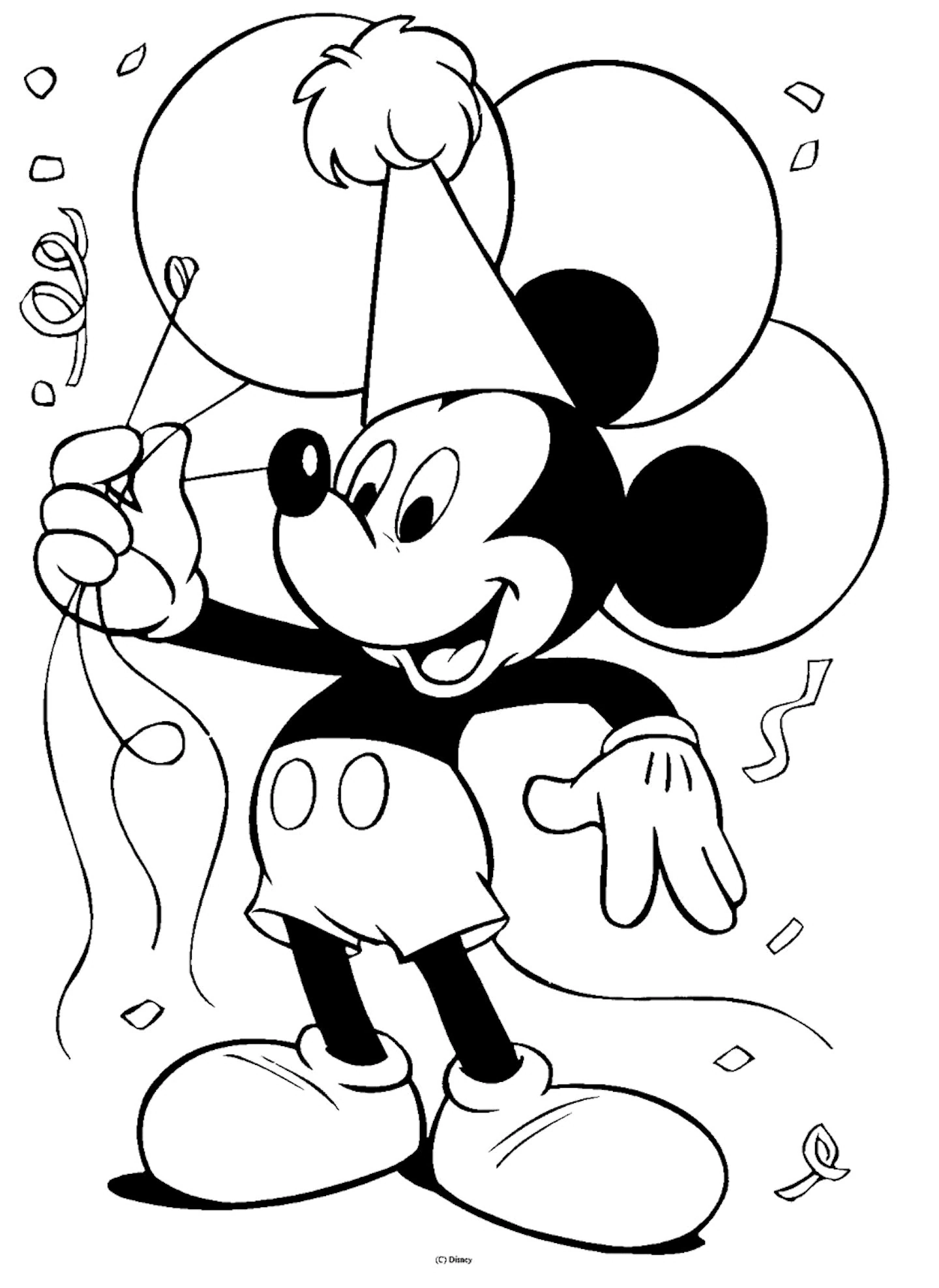 Mickey Mouse Coloring Pages 50 Seiten Malbuch Mit Cover Etsy de