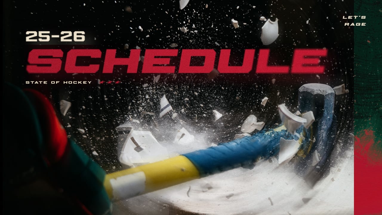 Mn Wild Schedule 2026 Printable