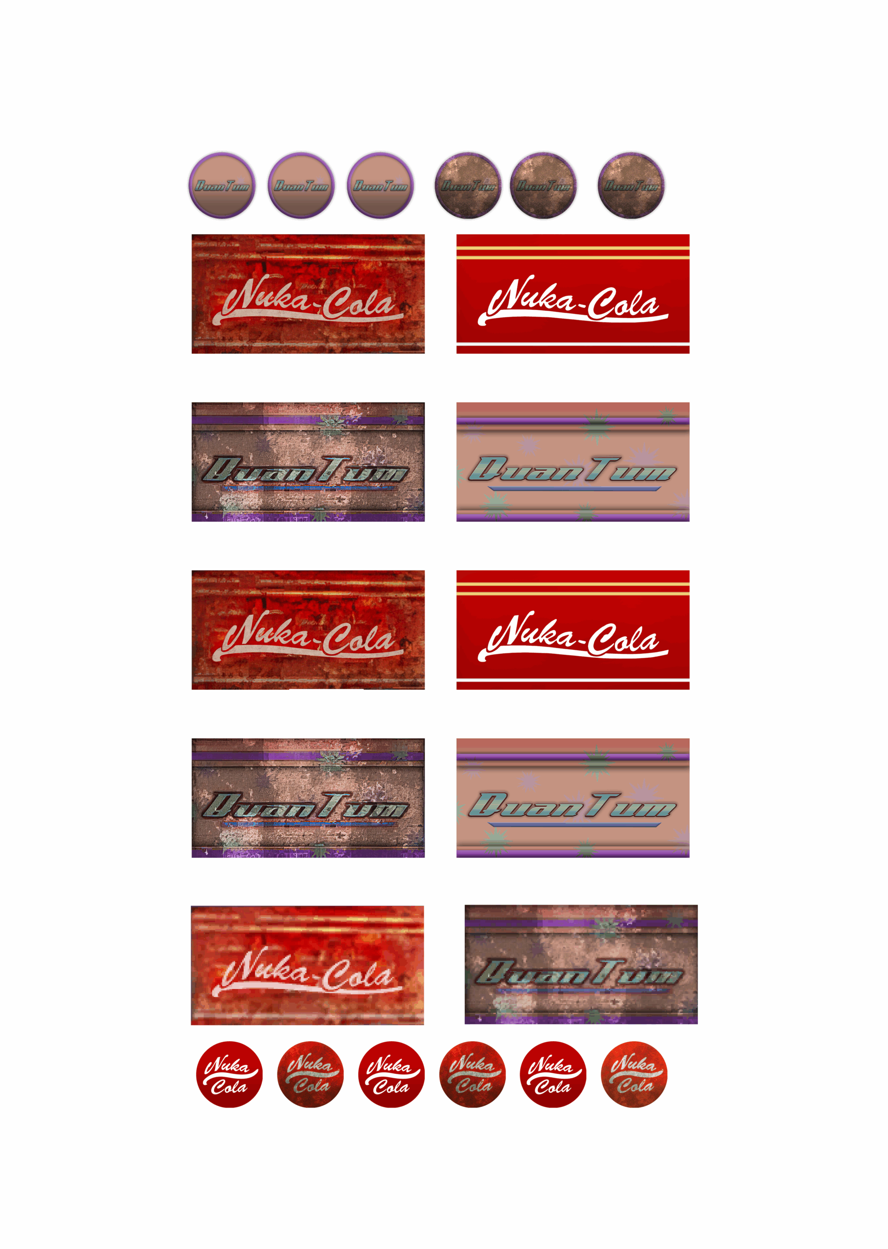 Nuka Cola Label Print By Lazyfick On DeviantArt