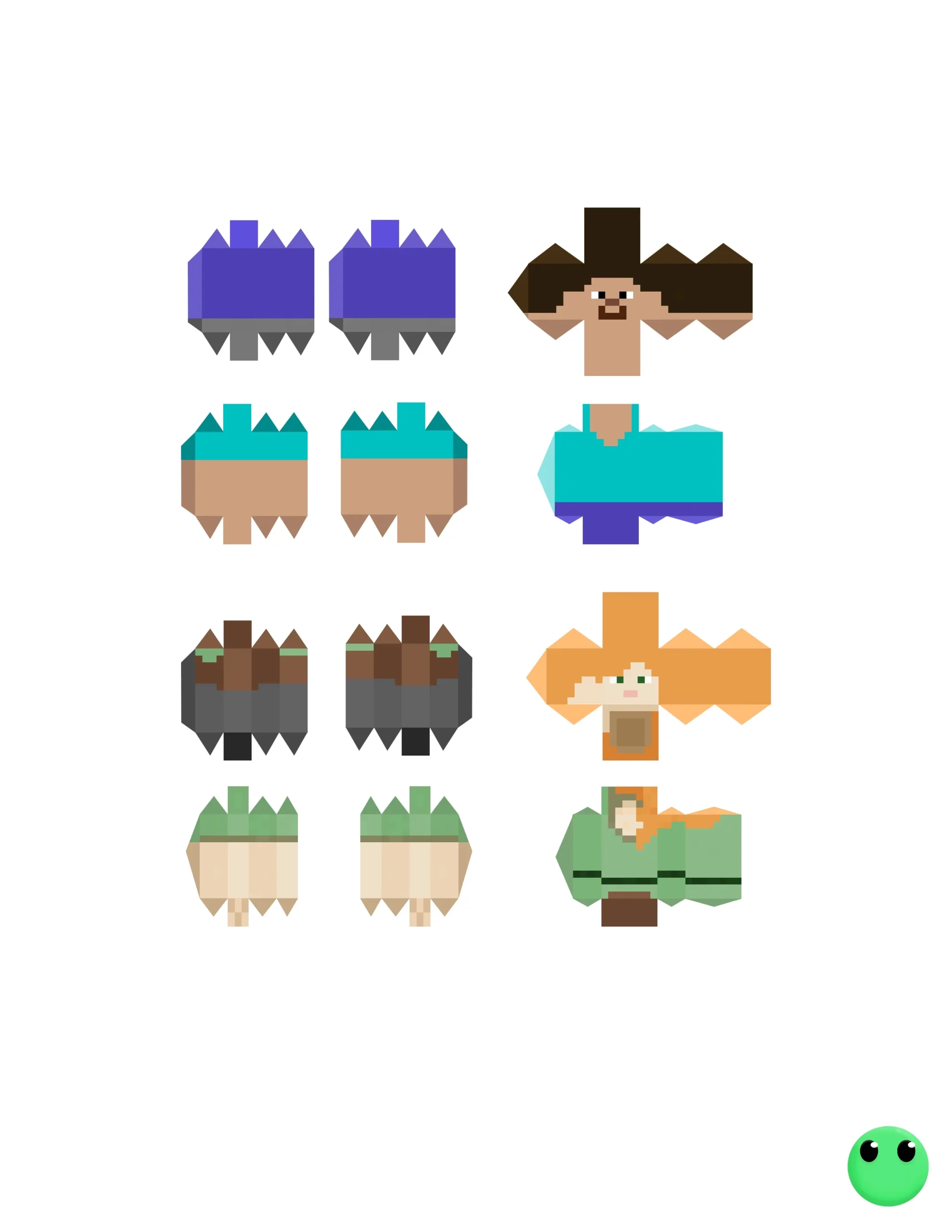 Official PaperCraft Templates The Plop Store