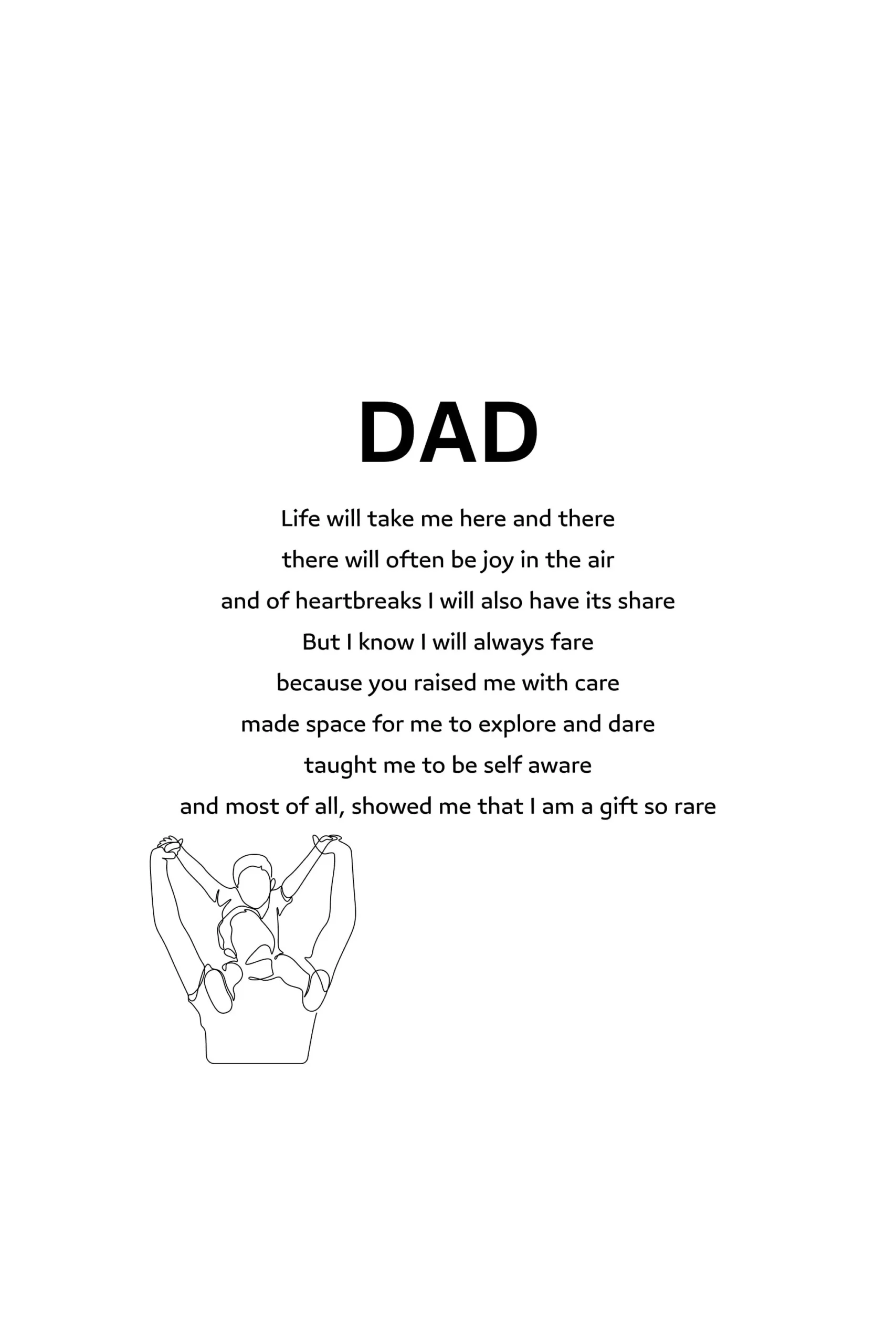 Printable Fathers Day Poems