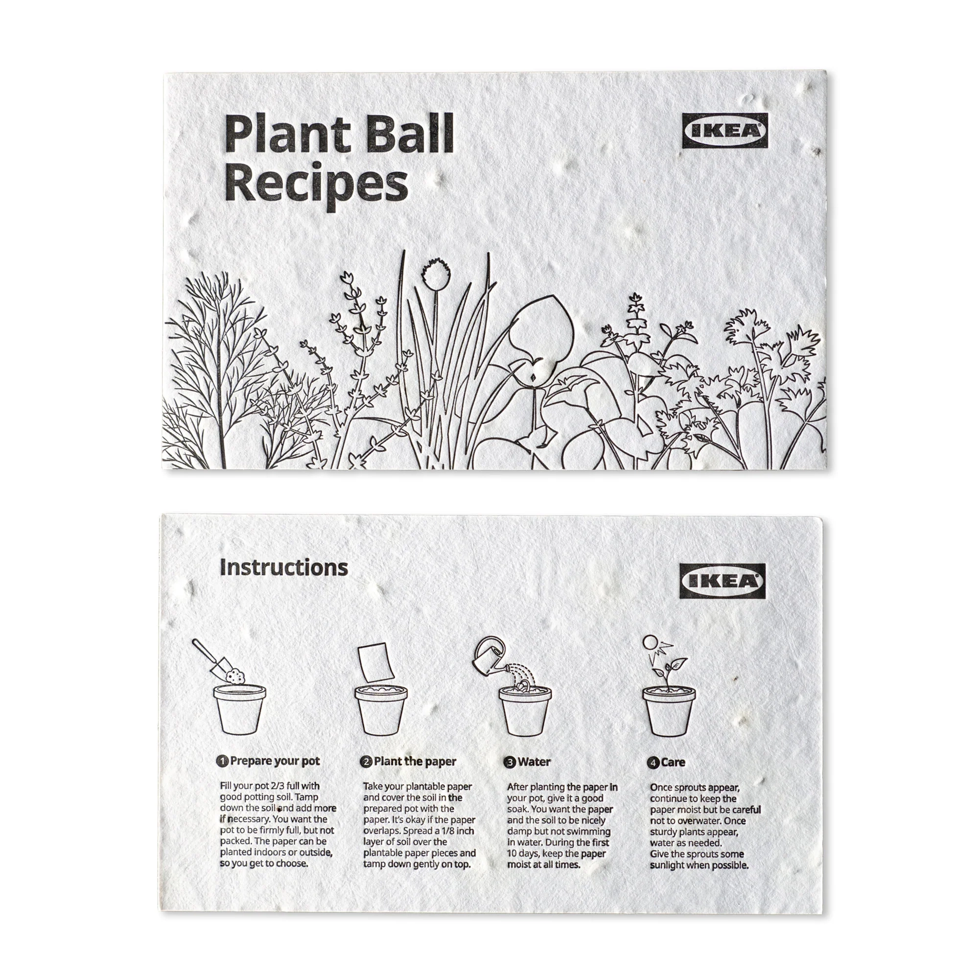 Printable Seed Paper