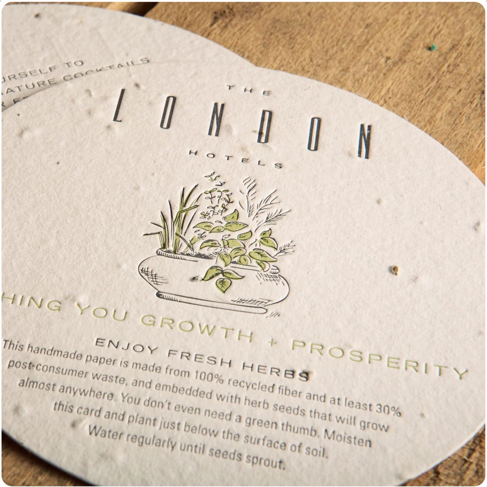 Plantable Seed Paper Paper That Sprouts Plantableseedpaper