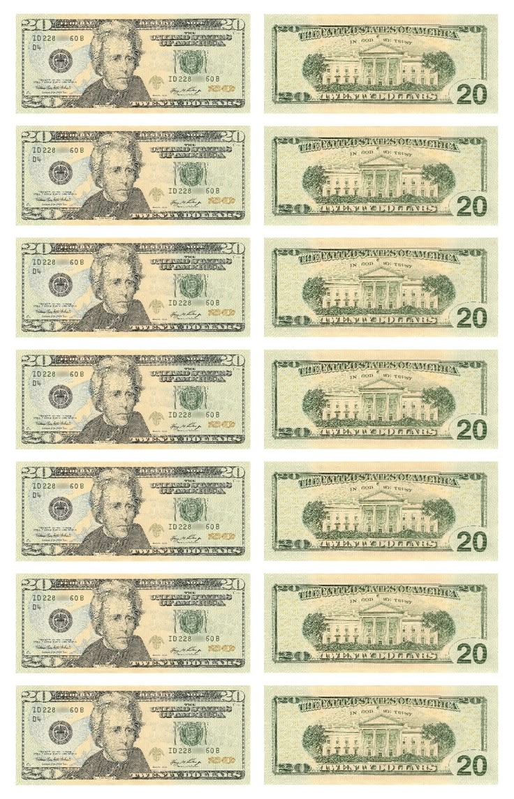 Fake Money Printable