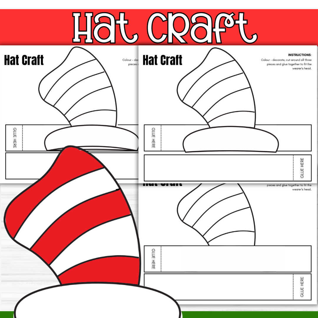 Cat In The Hat Printable