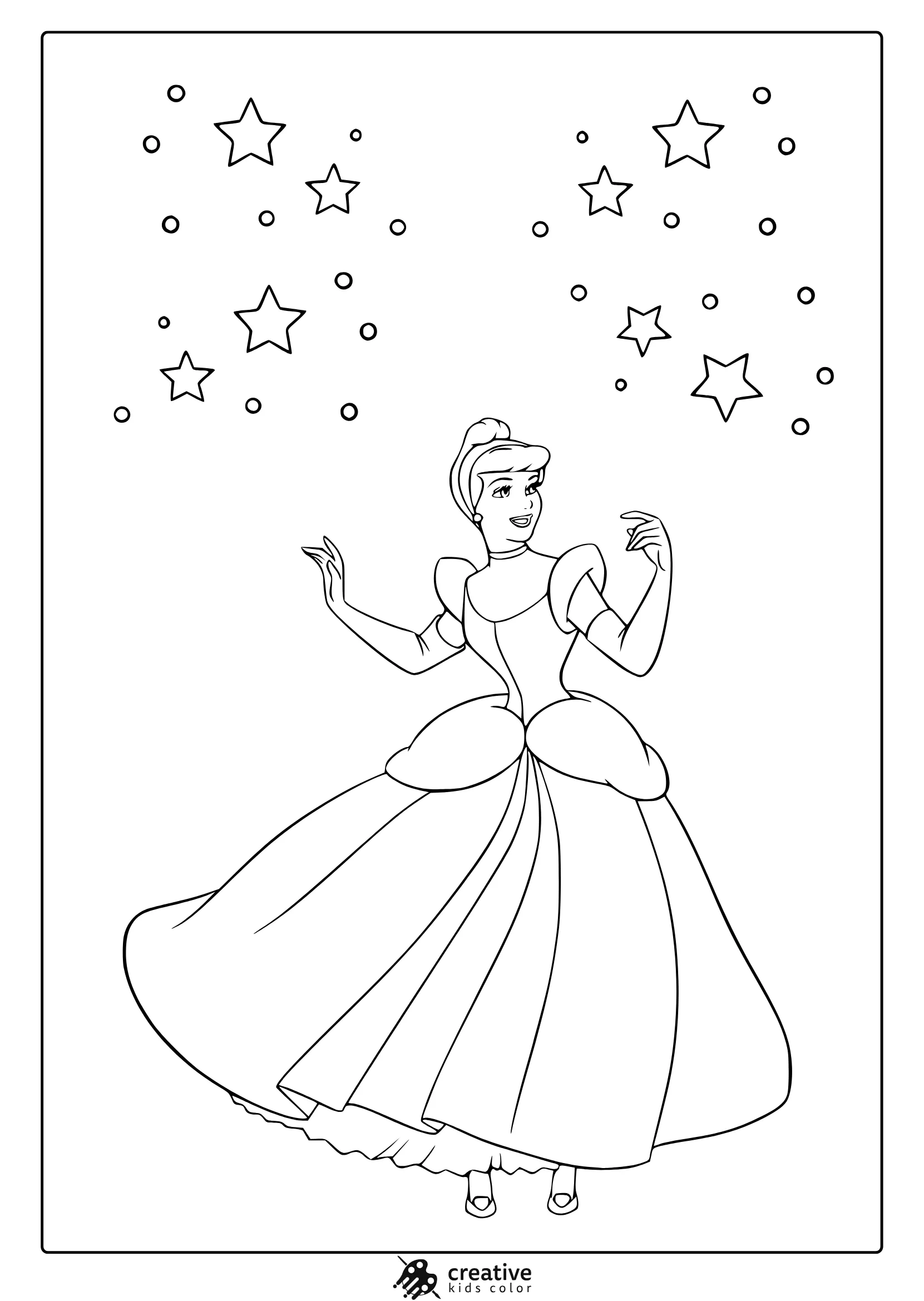 Princess Printable Coloring