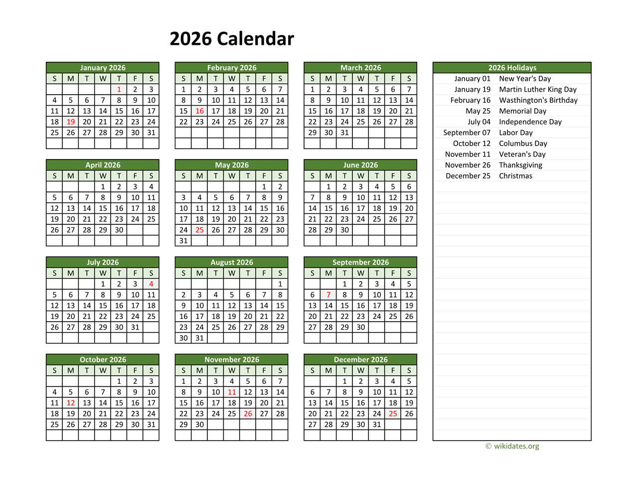 Federal Pay Period Calendar For 2026 Pdf Printable