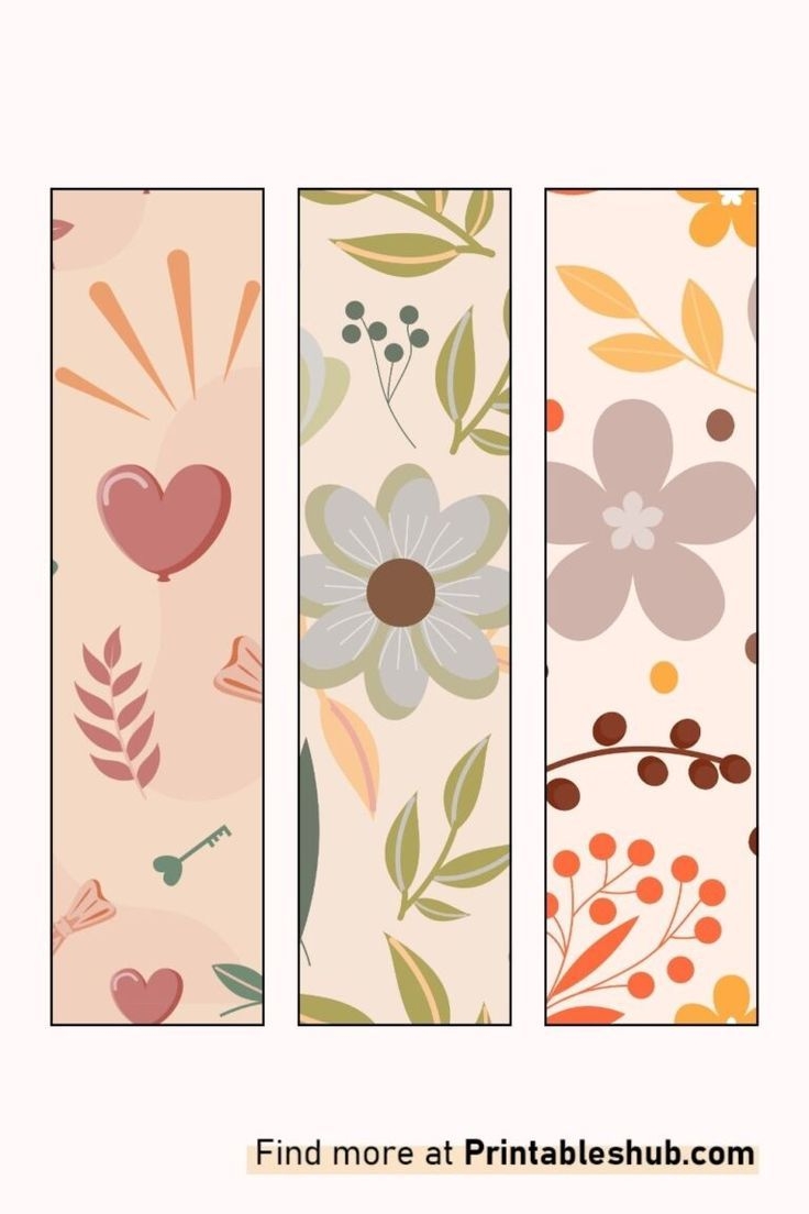 Cute Printable Bookmarks