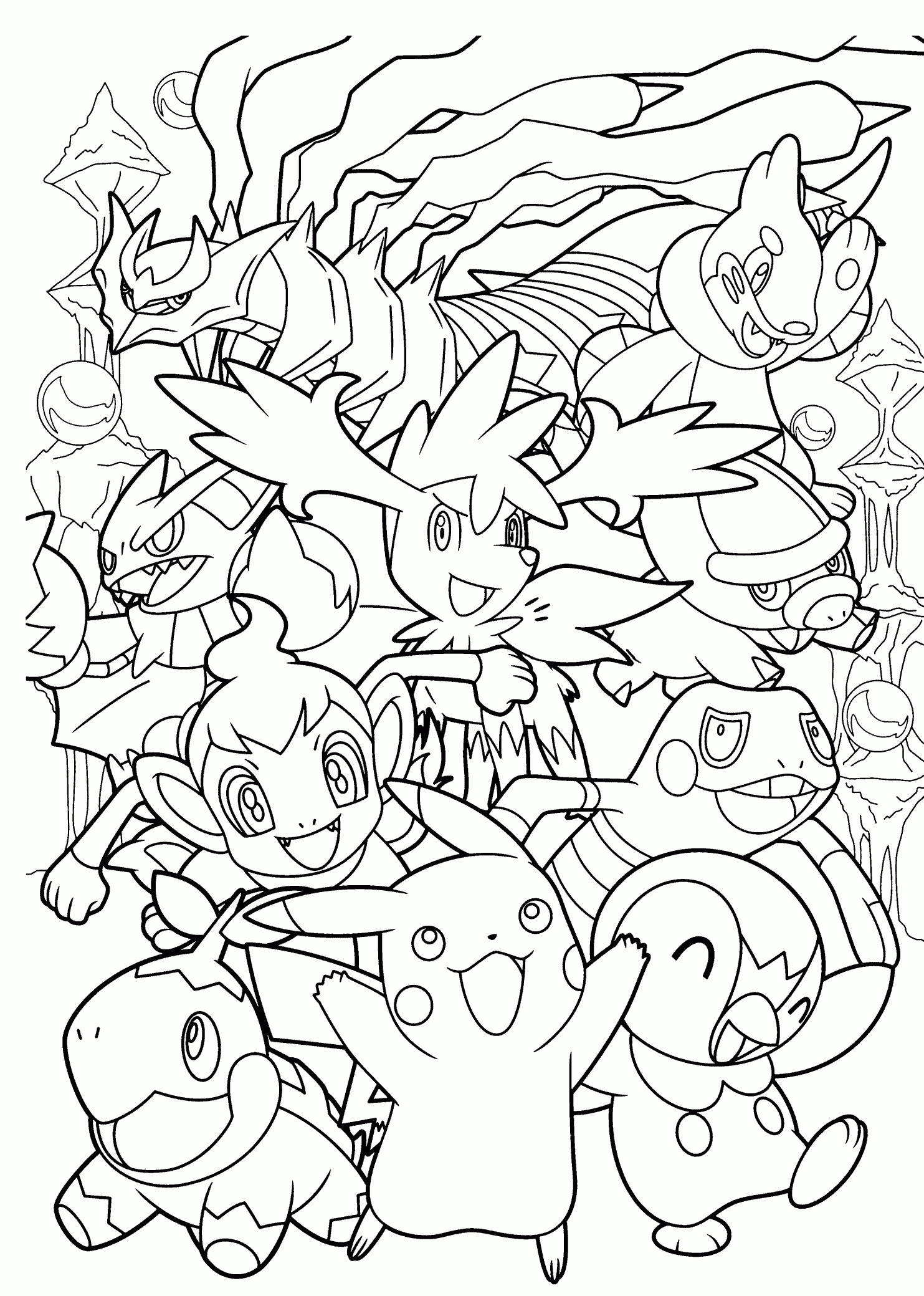 Pokemon Coloring Printable