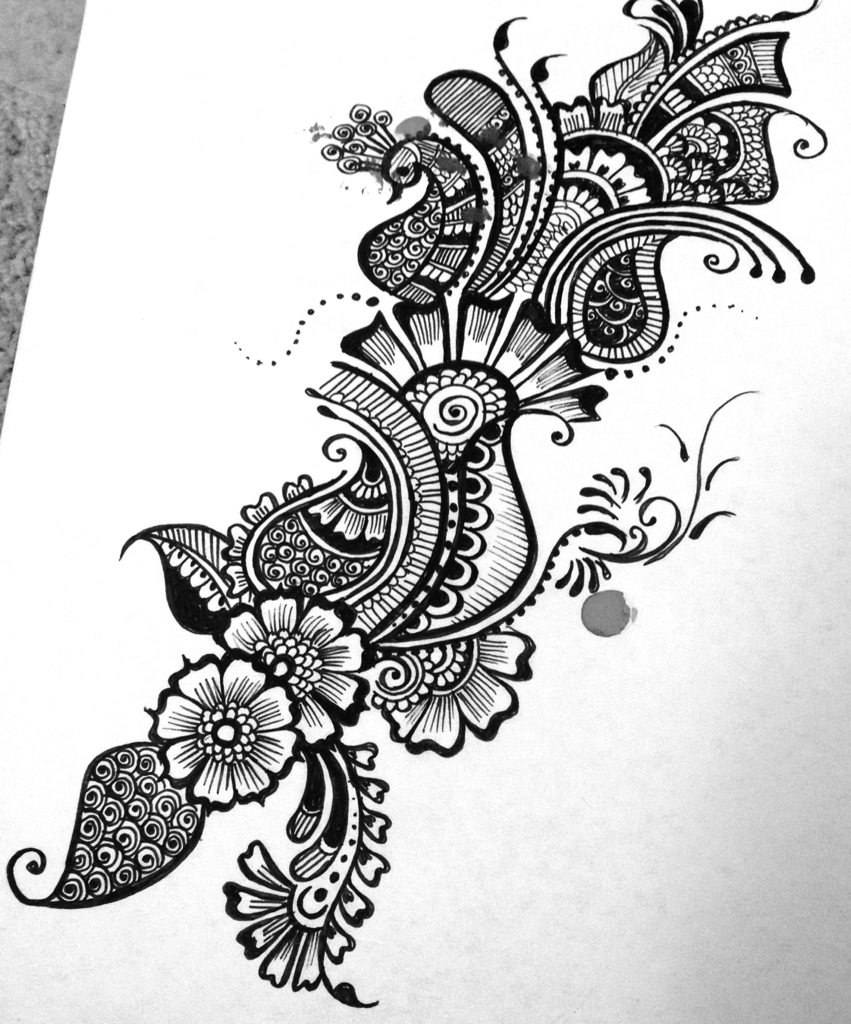 Printable Henna Stencils