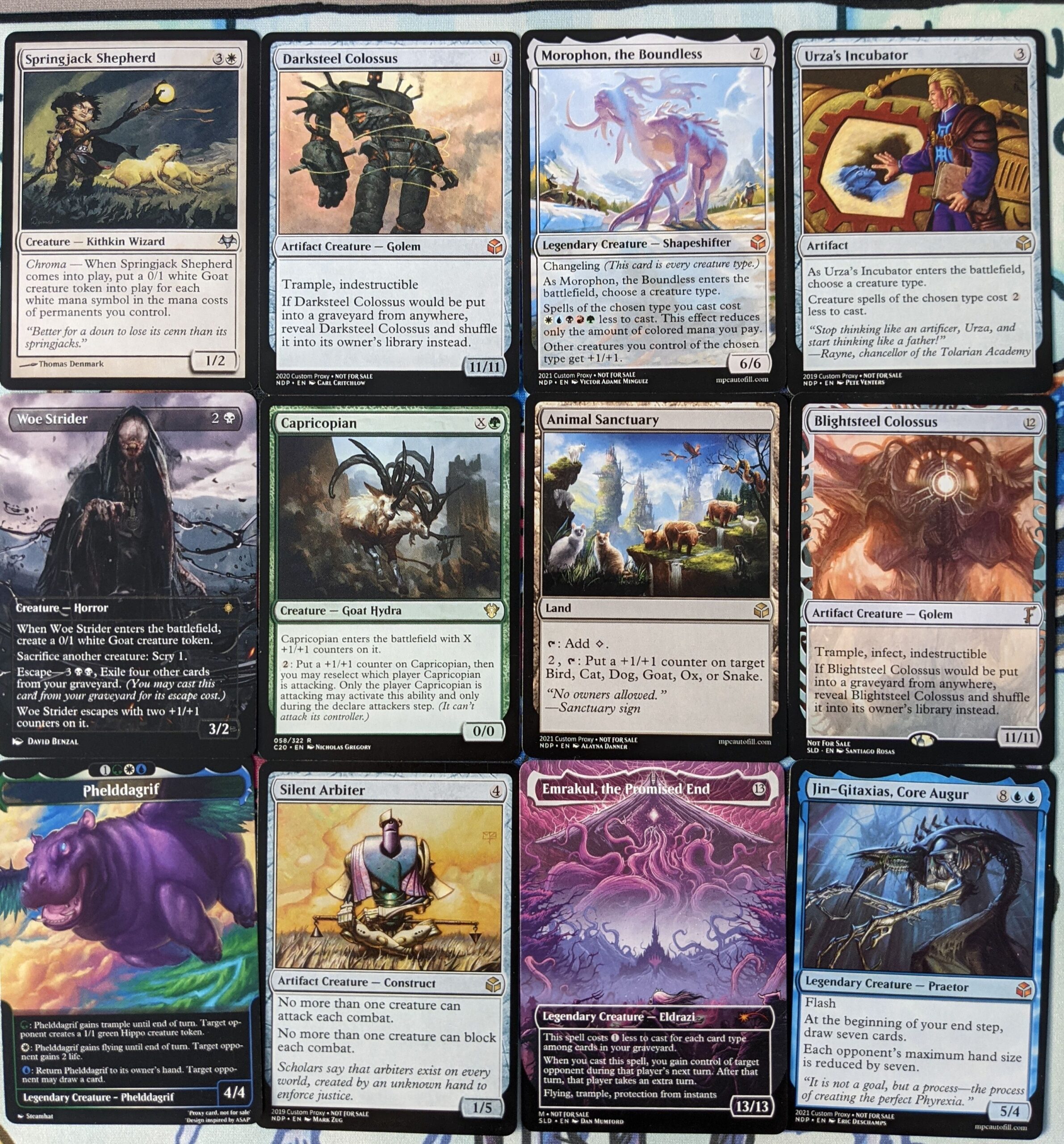 Printing Custom Magic Card Proxies With MPC Robopenguins