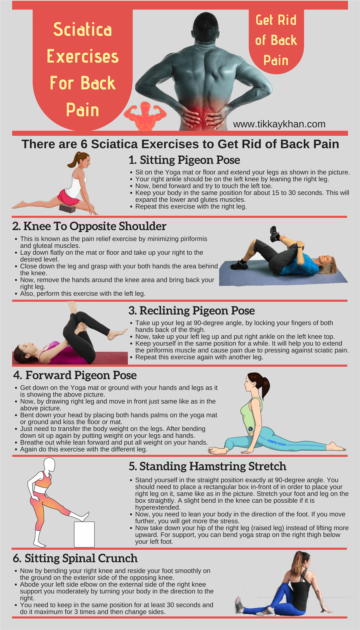 Relief Printable Stretches For Lower Back Pain Printable Stretches 