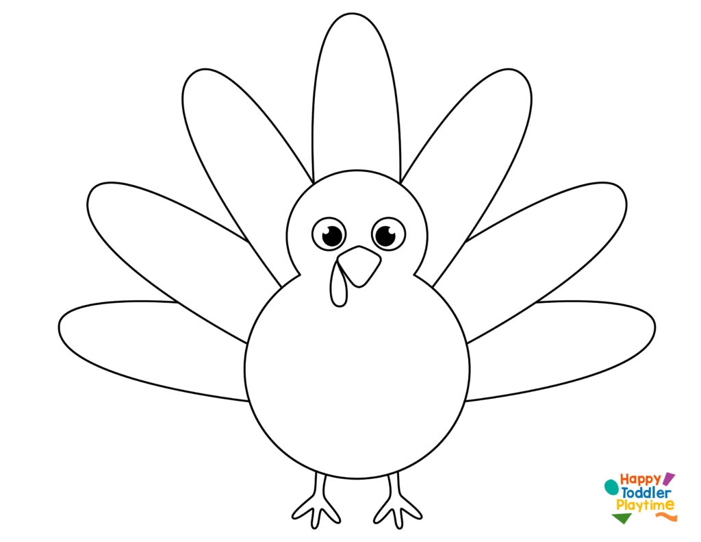 Printable Turkey Template