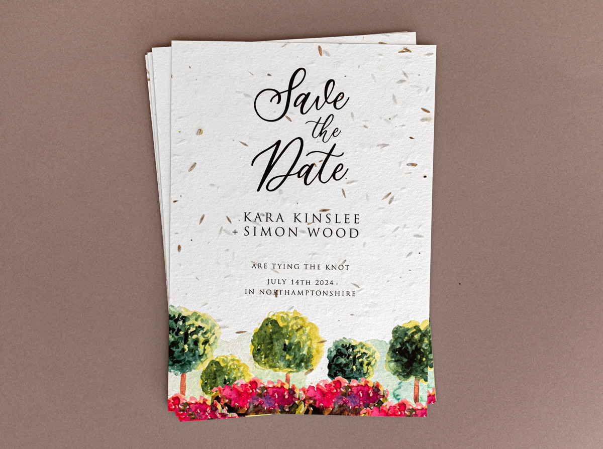 Seed Paper Printing UK Premium Eco Friendly Prints On Plantable 
