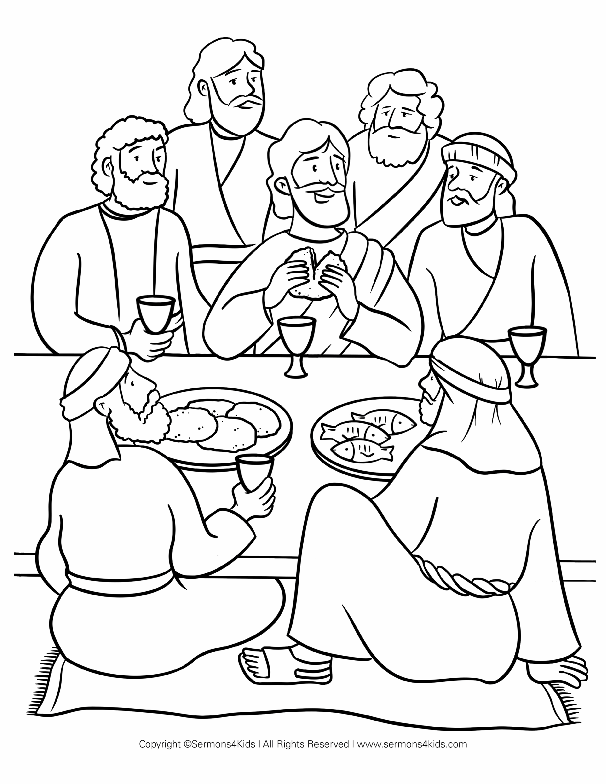 The Last Supper Children s Sermons From Sermons4Kids 