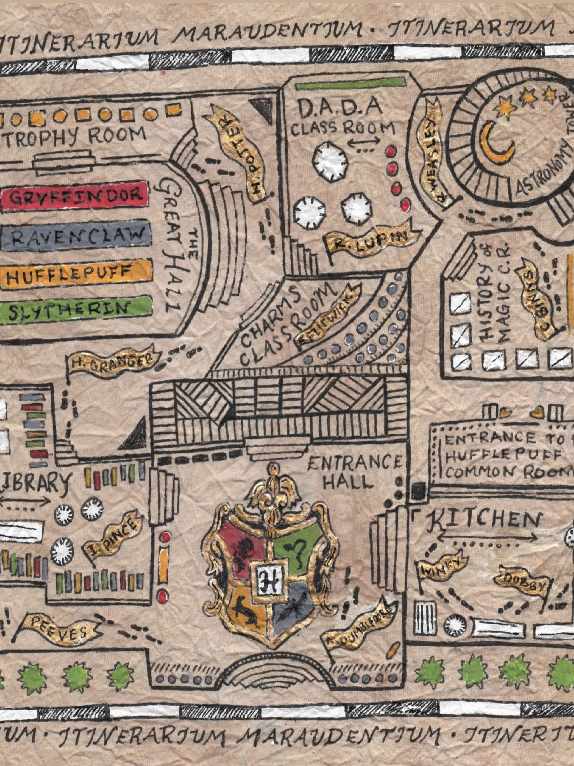 The Marauders Map ART PRINT