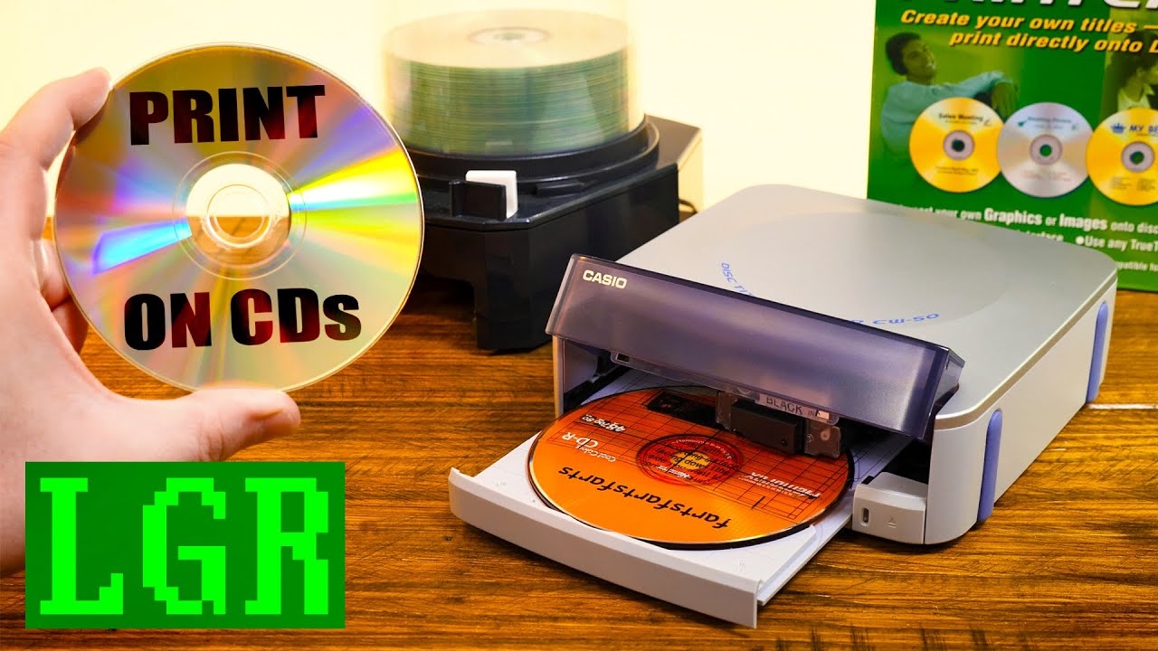 The Oddly Enjoyable Casio CW 50 Thermal CD Printer