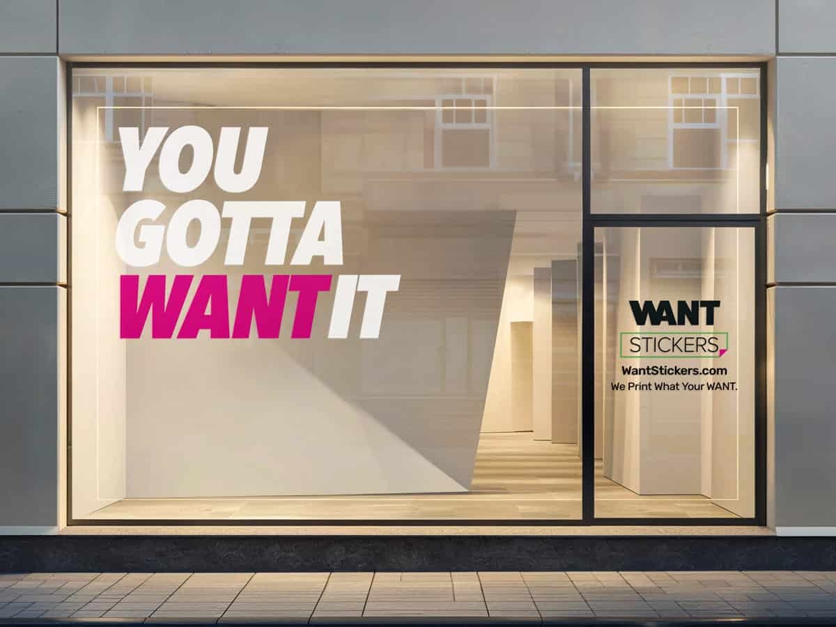 Transfer Vinyl Window Decals Storefront Window Stickers Want 
