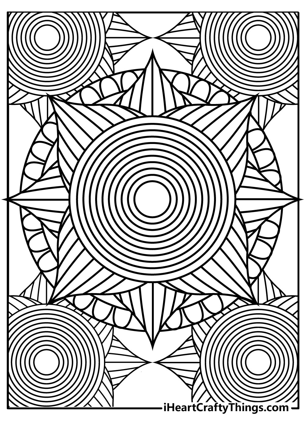Trippy Coloring Pages 25 Printable Free PDFs For All Ages