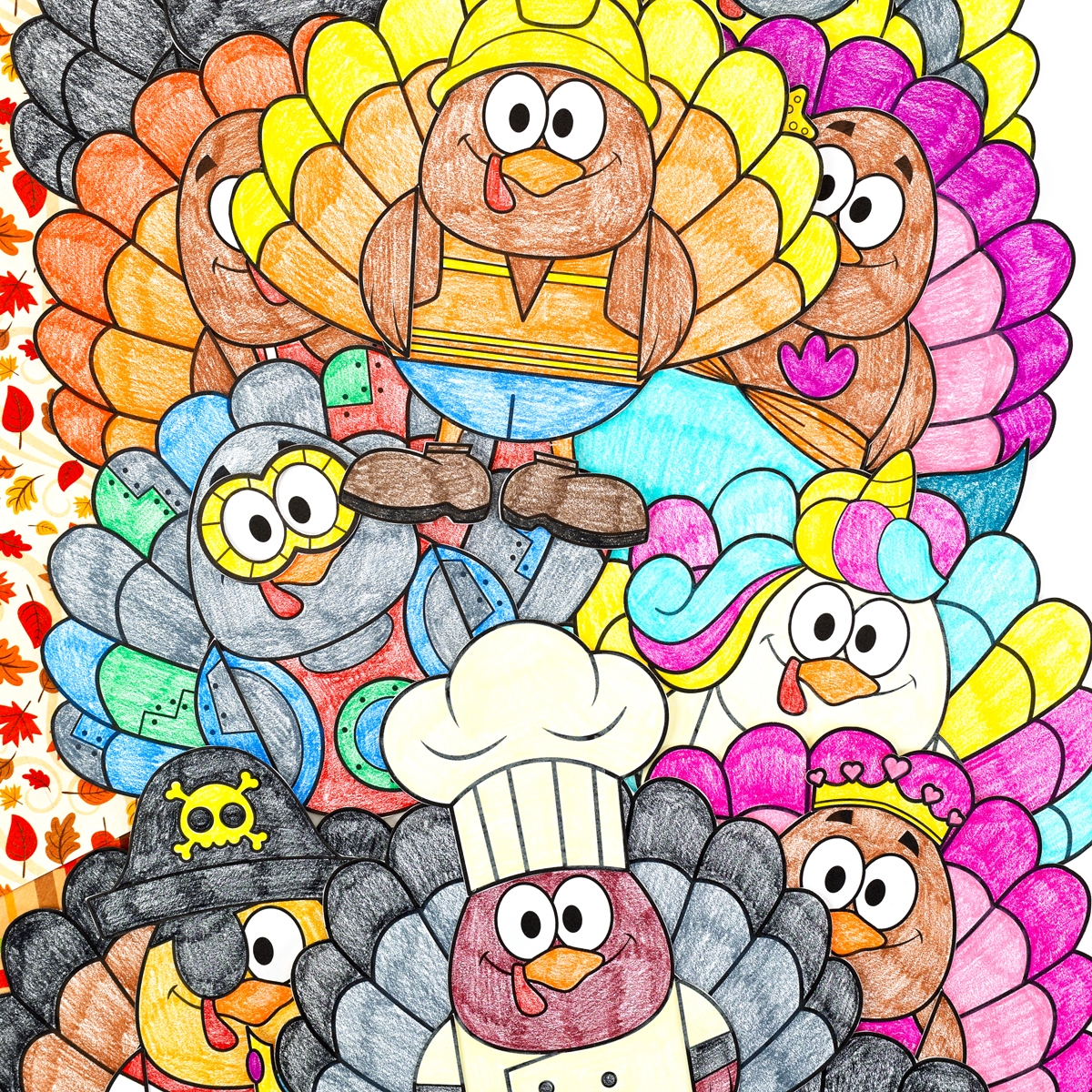 Disguise A Turkey Template Printable