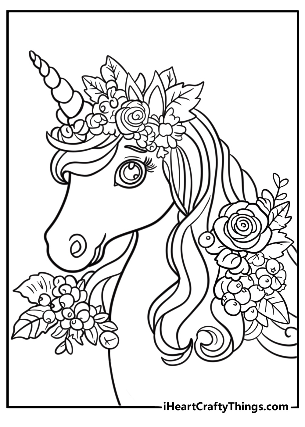 Unicorn Coloring Pages Printable Pdf