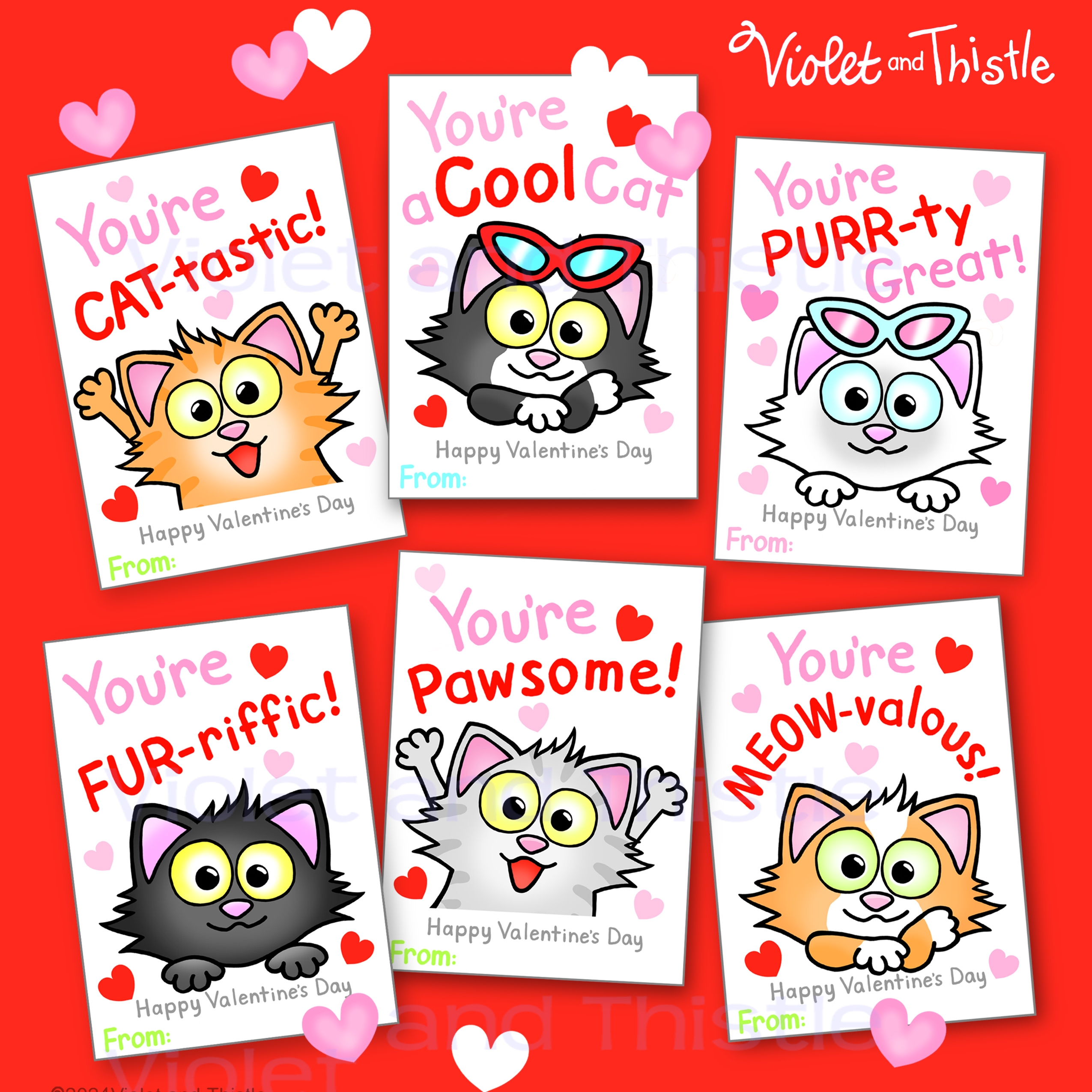 Valentine Day Cards Printable