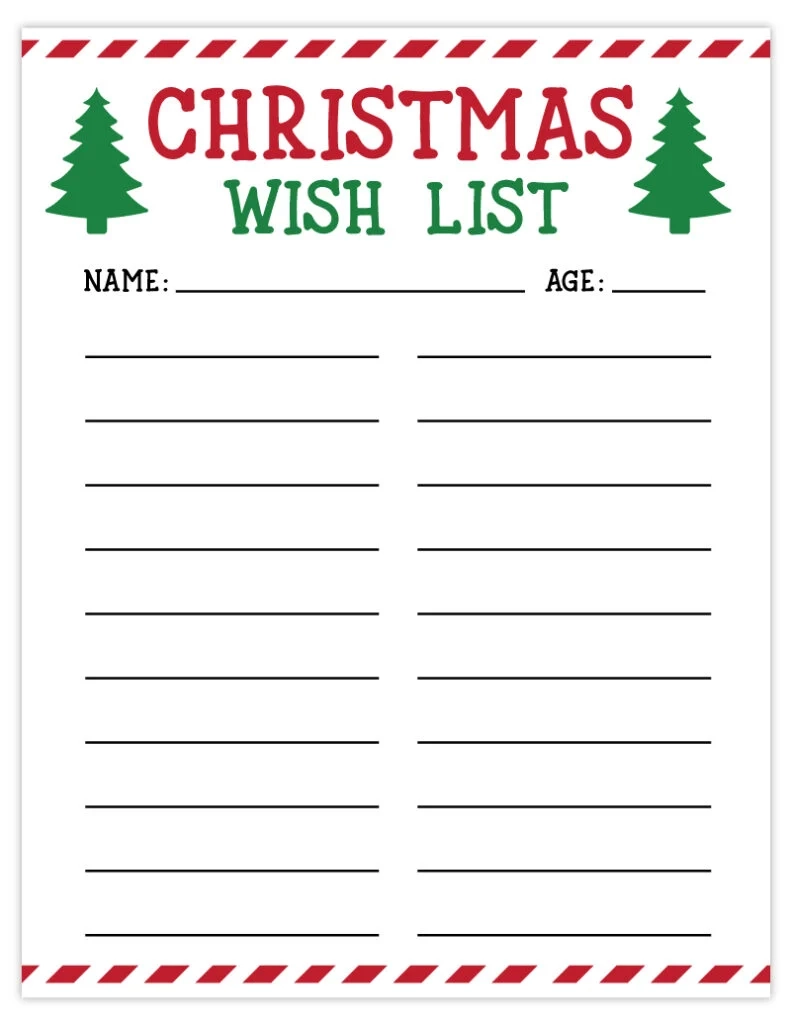 10 Free Santa Printables Pjs And Paint