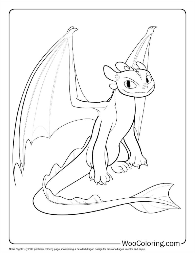 100 How To Train Your Dragon Coloring Pages Free PDF To Print 
