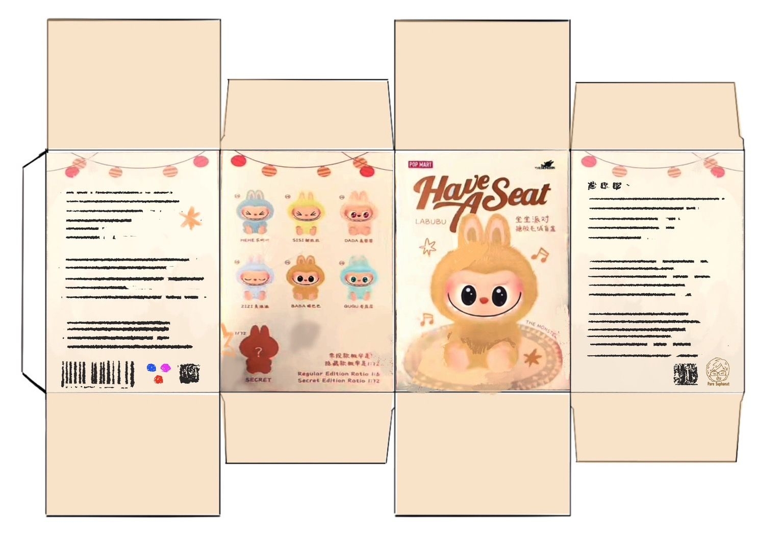 Pictures Of Have A Seat Labubu Printable