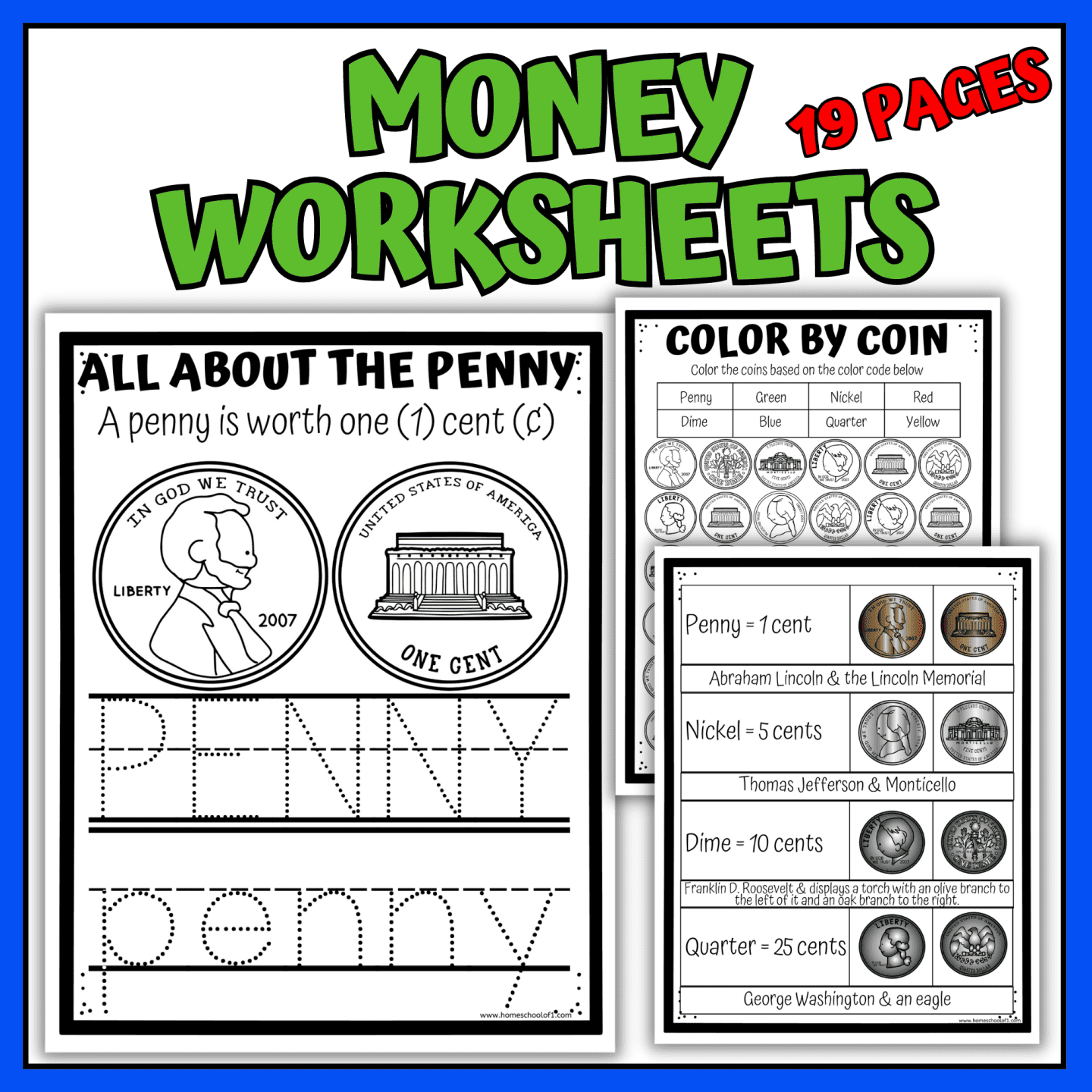 Money Printable Activities