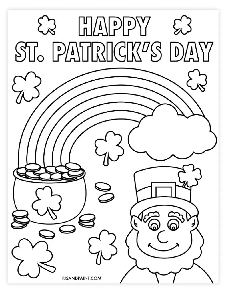 14 Free Printable St Patrick s Day Games And Activities Pjs And 
