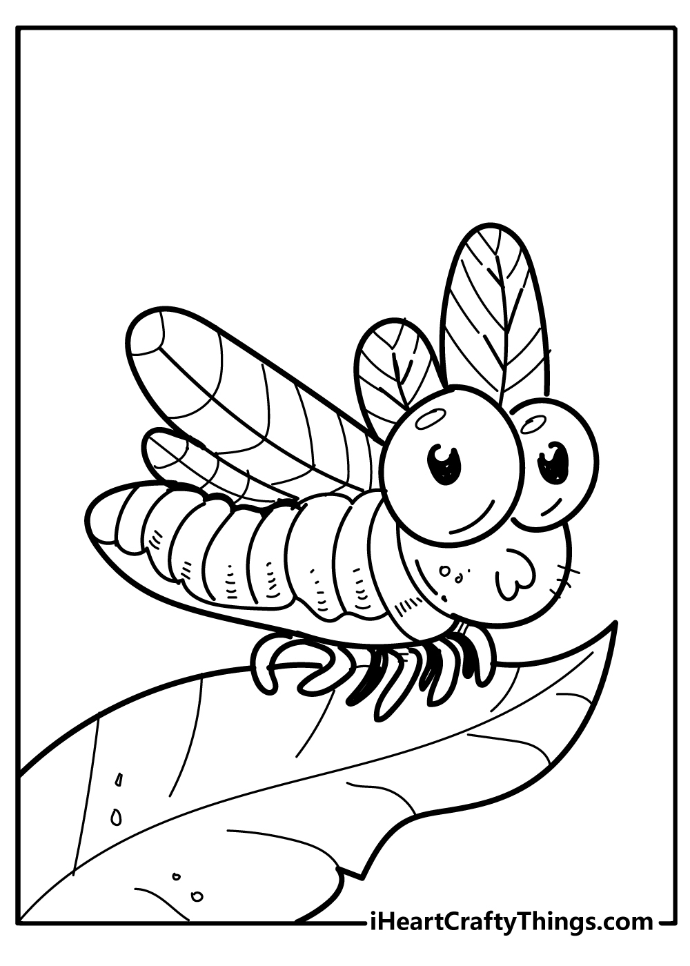 Printable Bug Coloring Pages