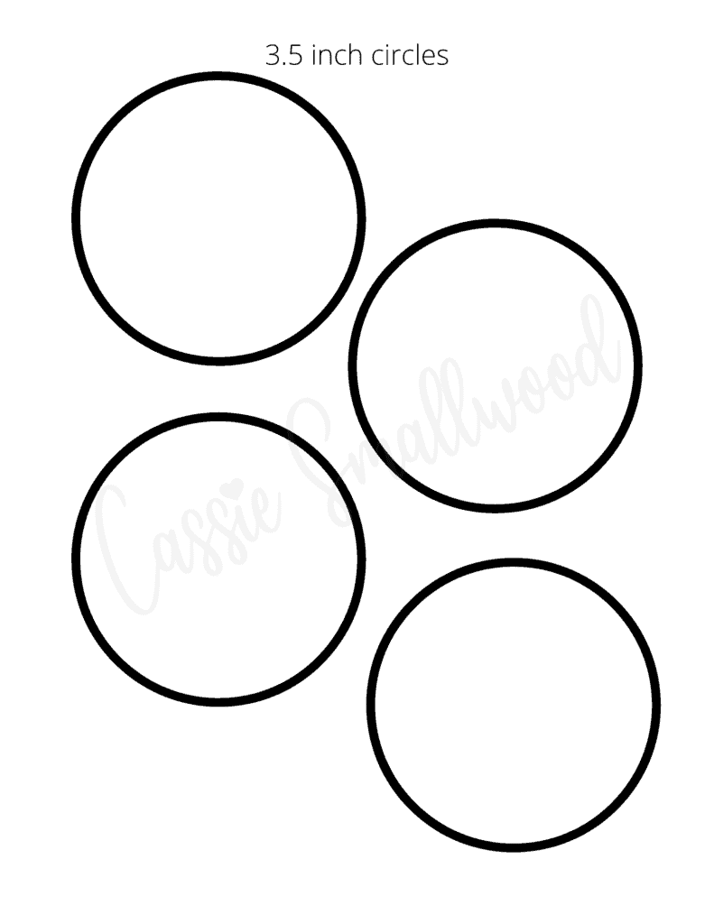 Template For Circles Printable