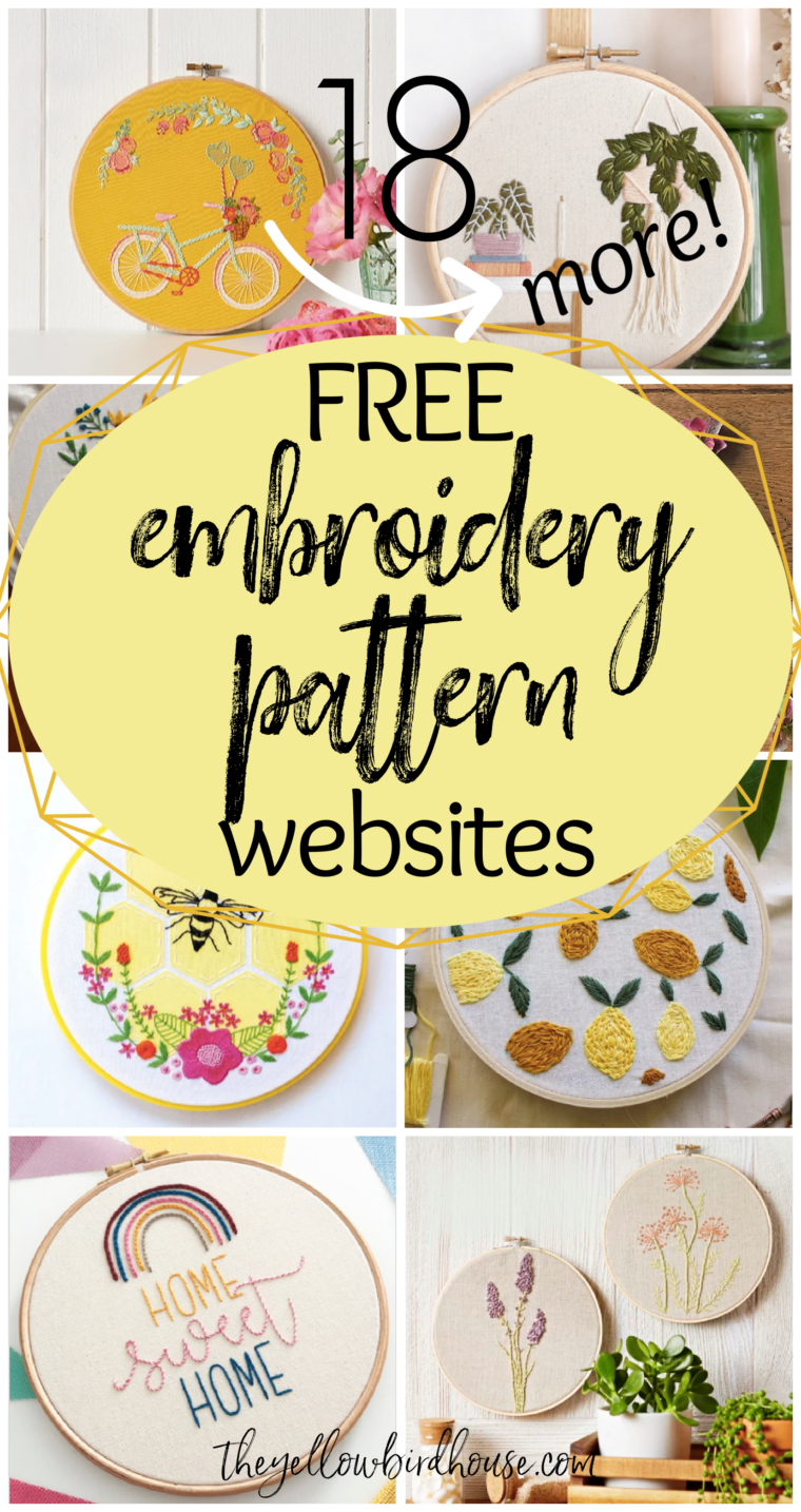Free Printable Embroidery Patterns