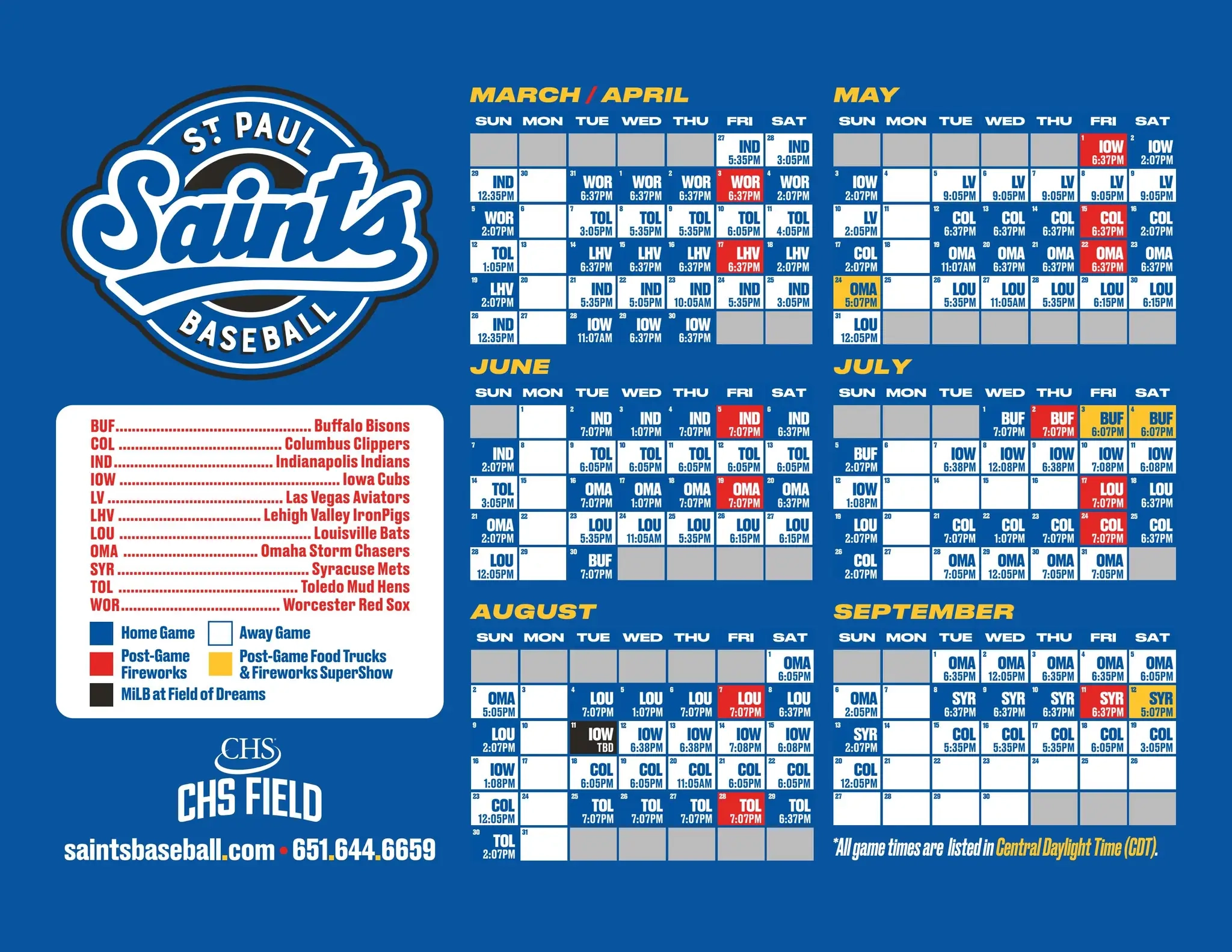 2026 Printable Schedule By Stpaulsaints Issuu