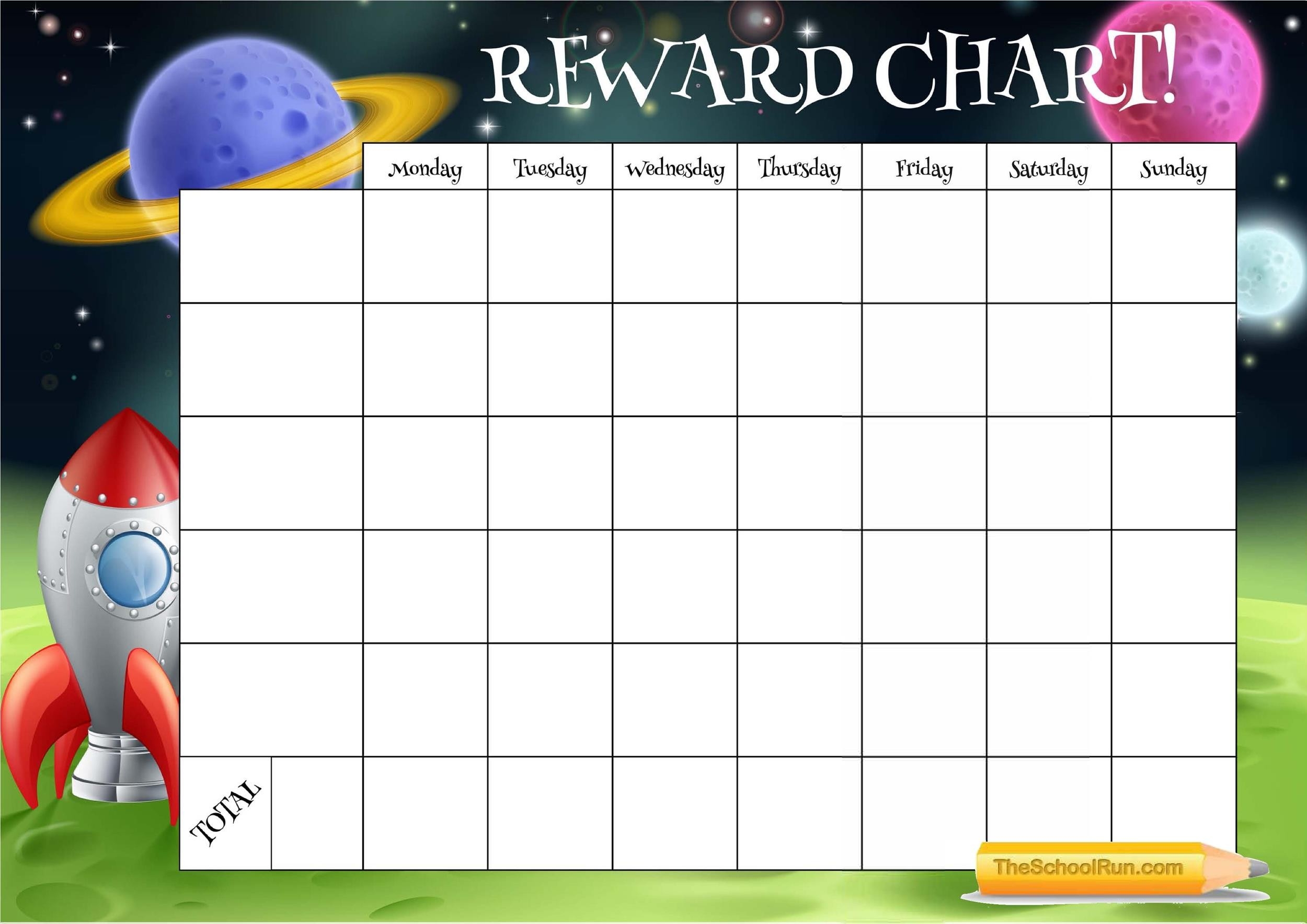 22 Printable Reward Charts For Kids PDF Excel amp Word 