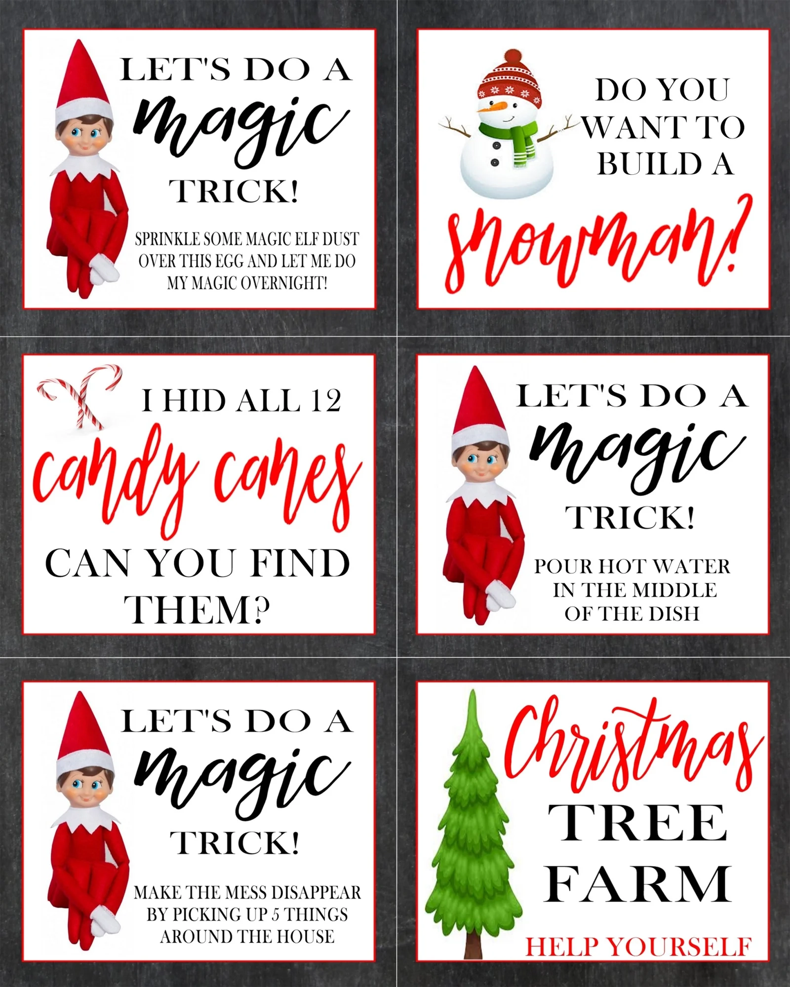 Elf On Shelf Printables Free