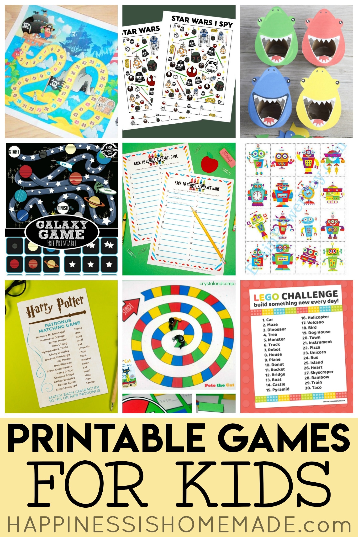Printable Paper Games