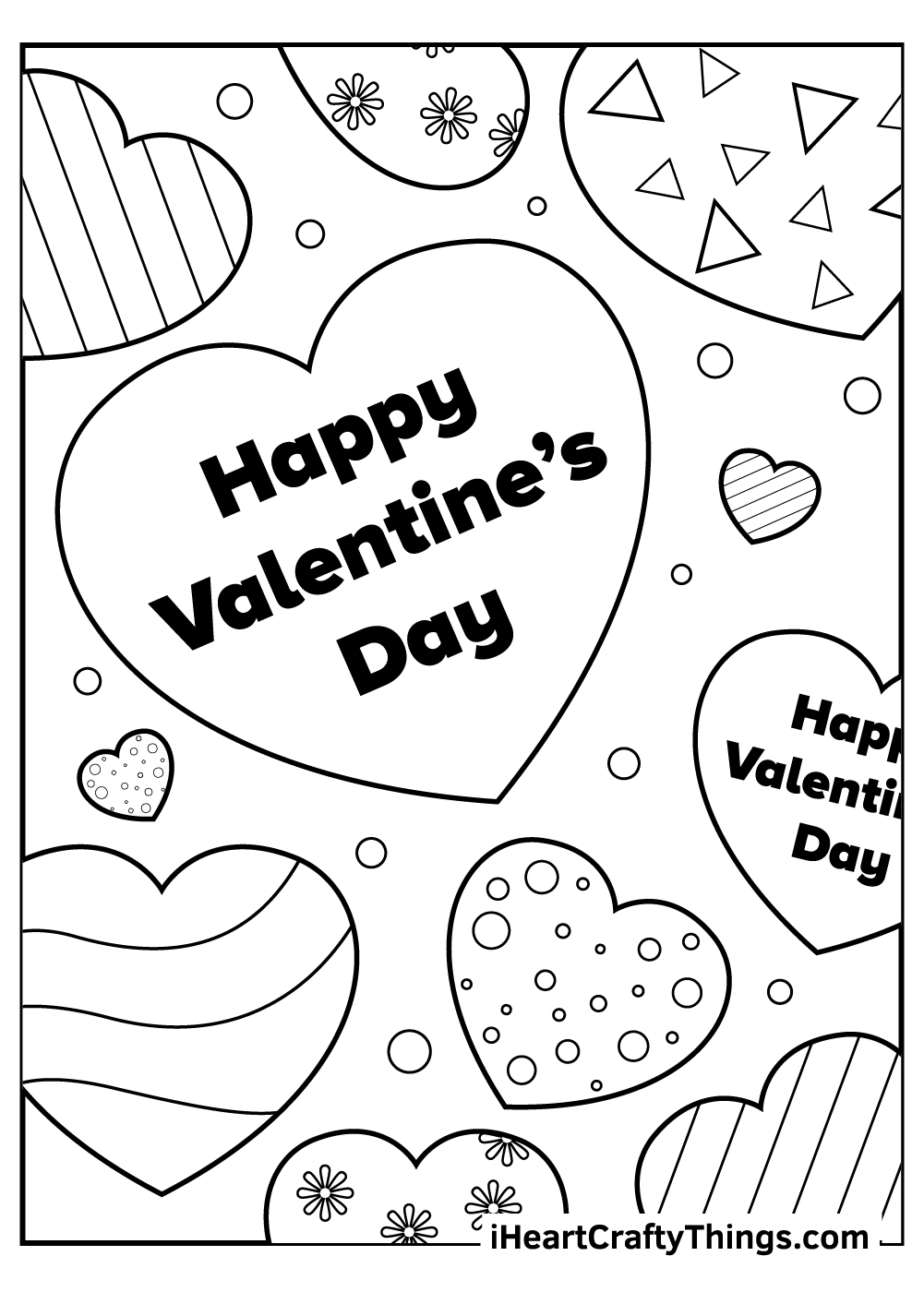 Valentines Coloring Pages Printable