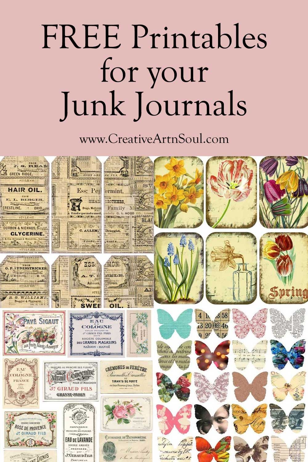 Junk Journal Printables