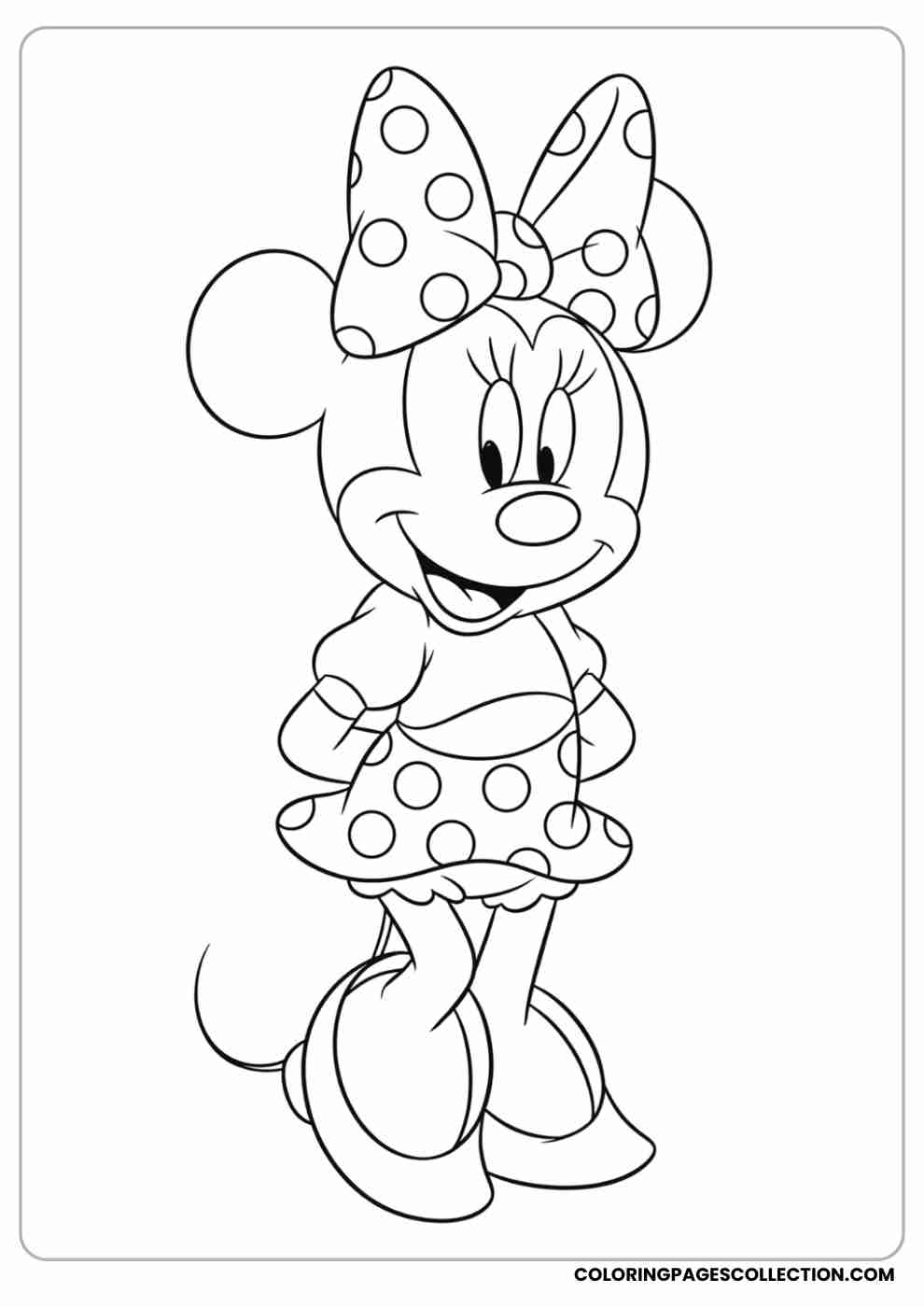 Minnie Mouse Coloring Book Printable