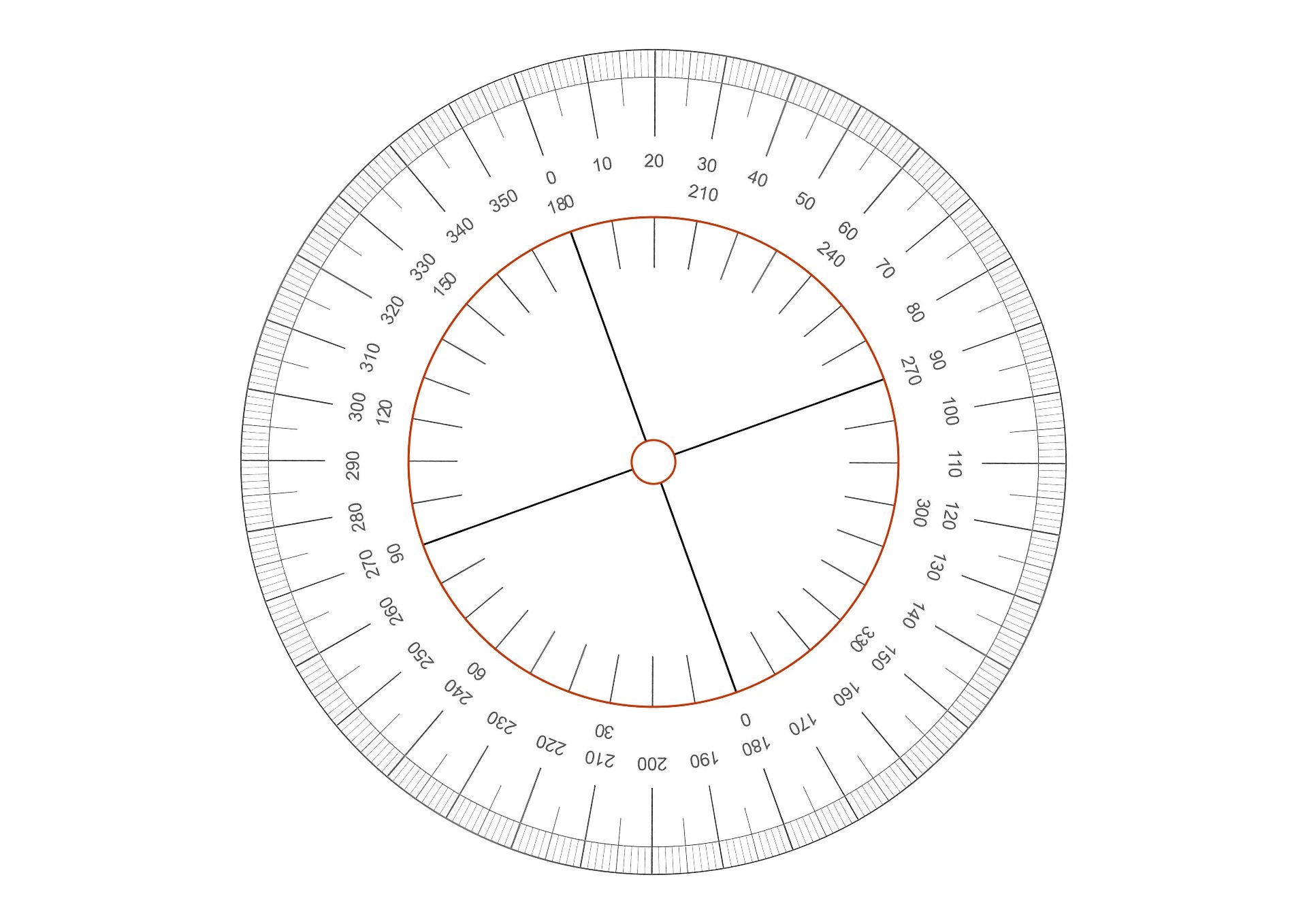 360 Degree Wheel 13 Free PDF Printables Printablee