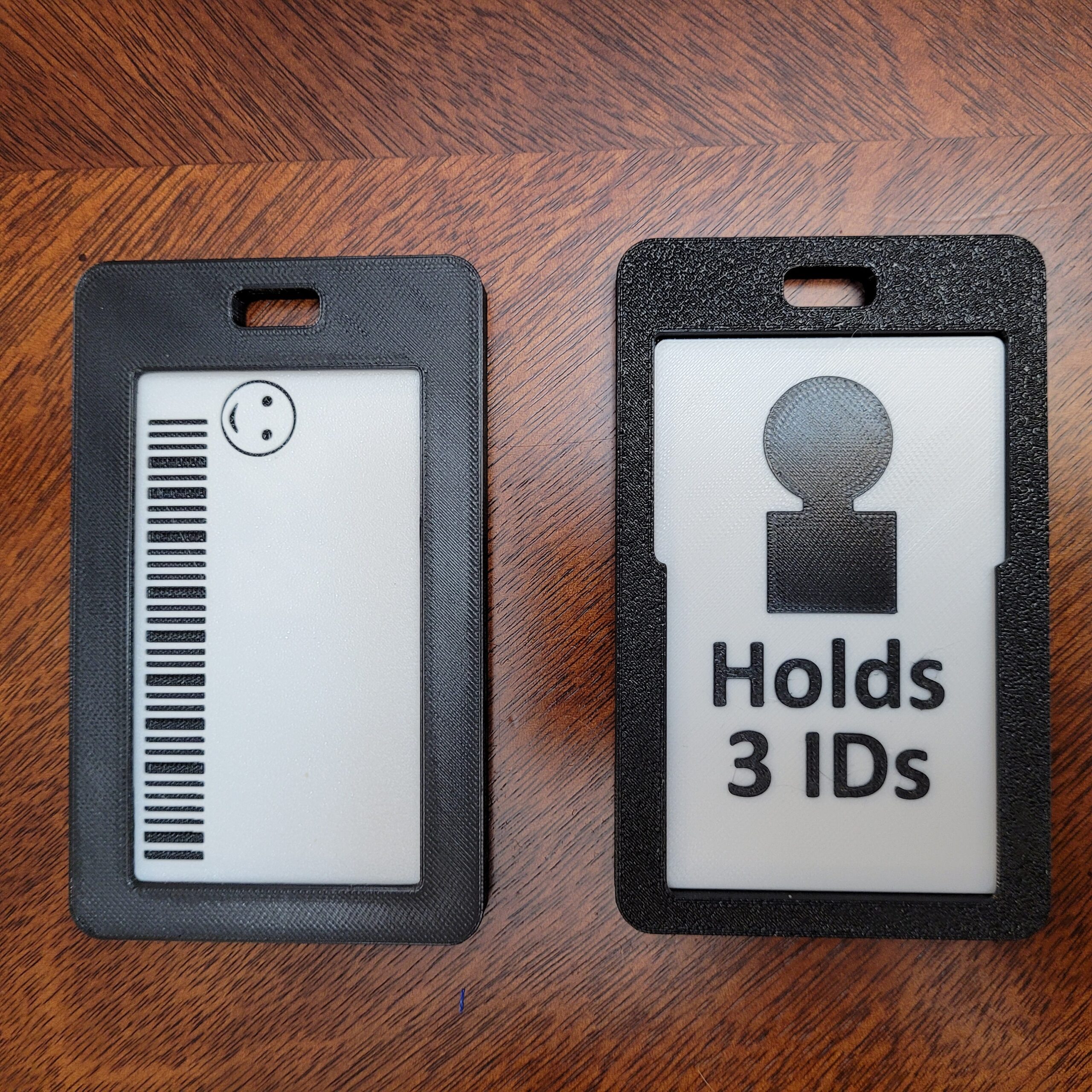 3D Printed 4 ID Badge Holder Etsy UK