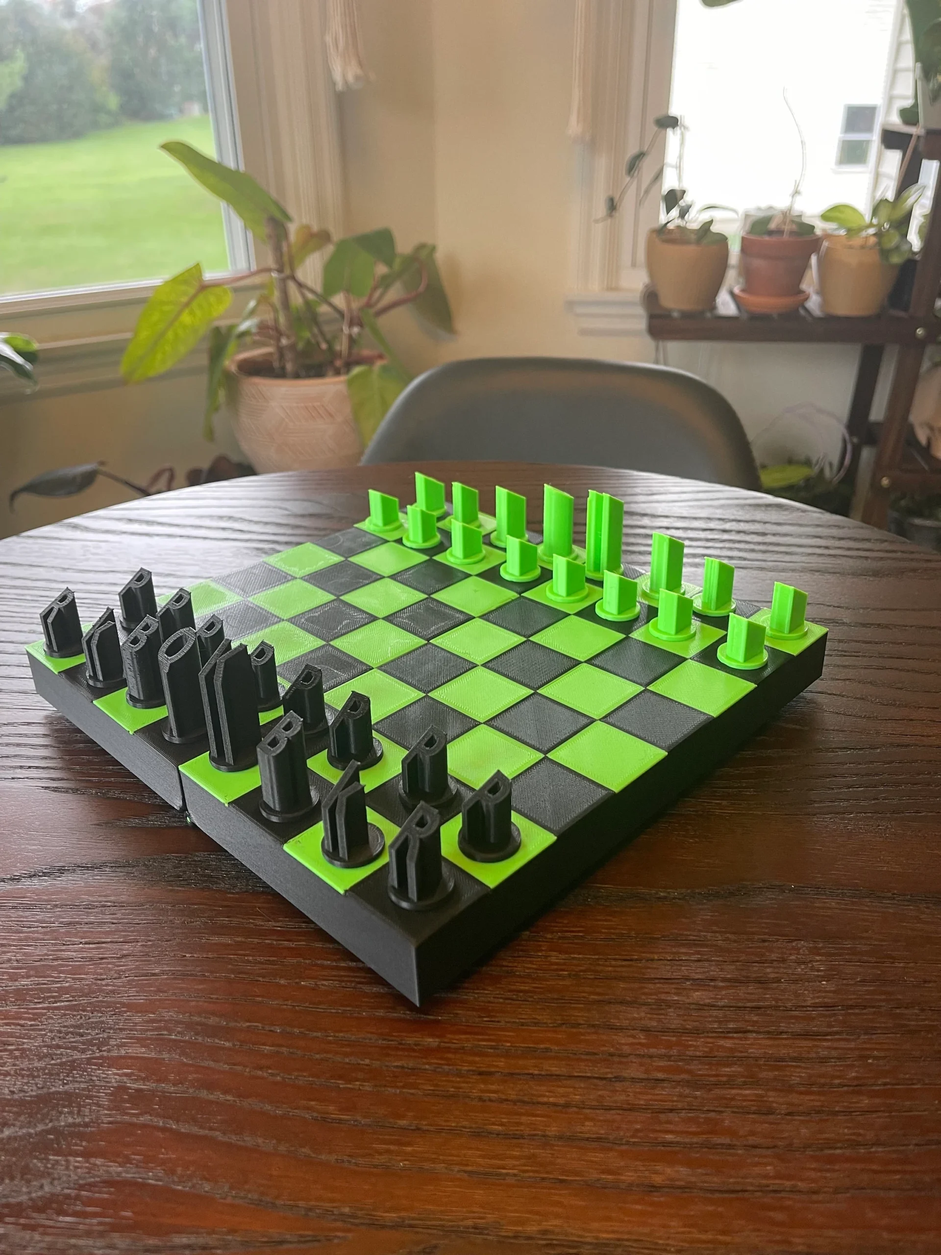 3D Printed Compact Chess Set Etsy Norway