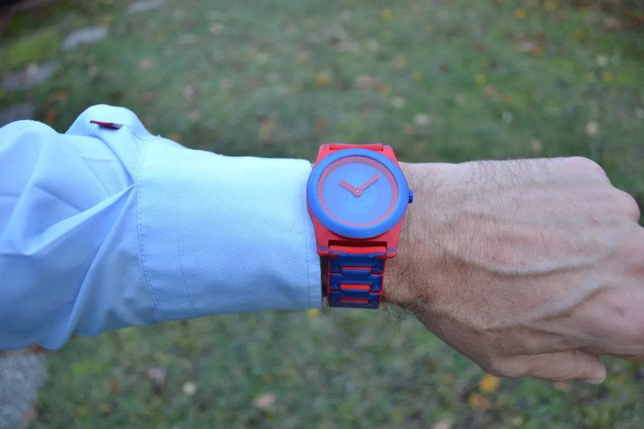 3d Printed Watch By Printschnitzel at Download Free STL Model 