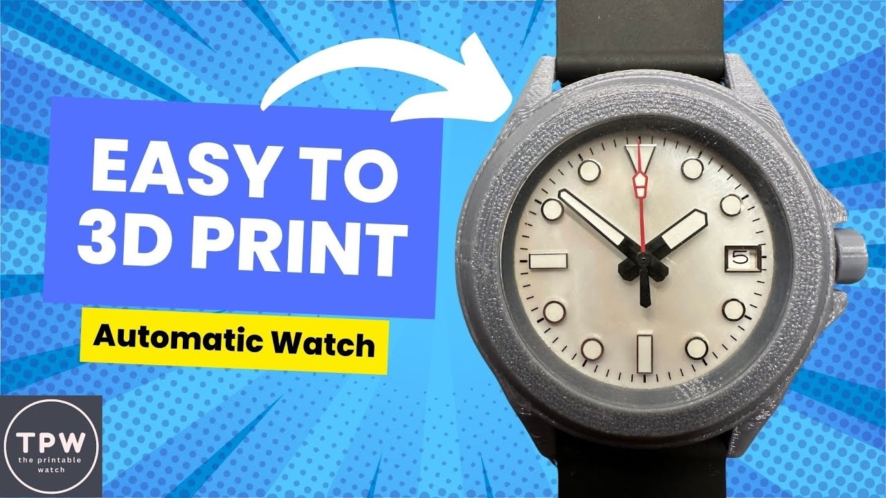 3d Printable Watch
