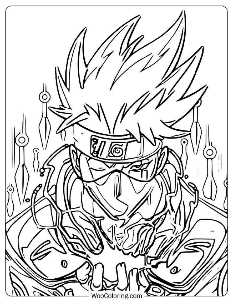 Anime Printable Coloring Pages