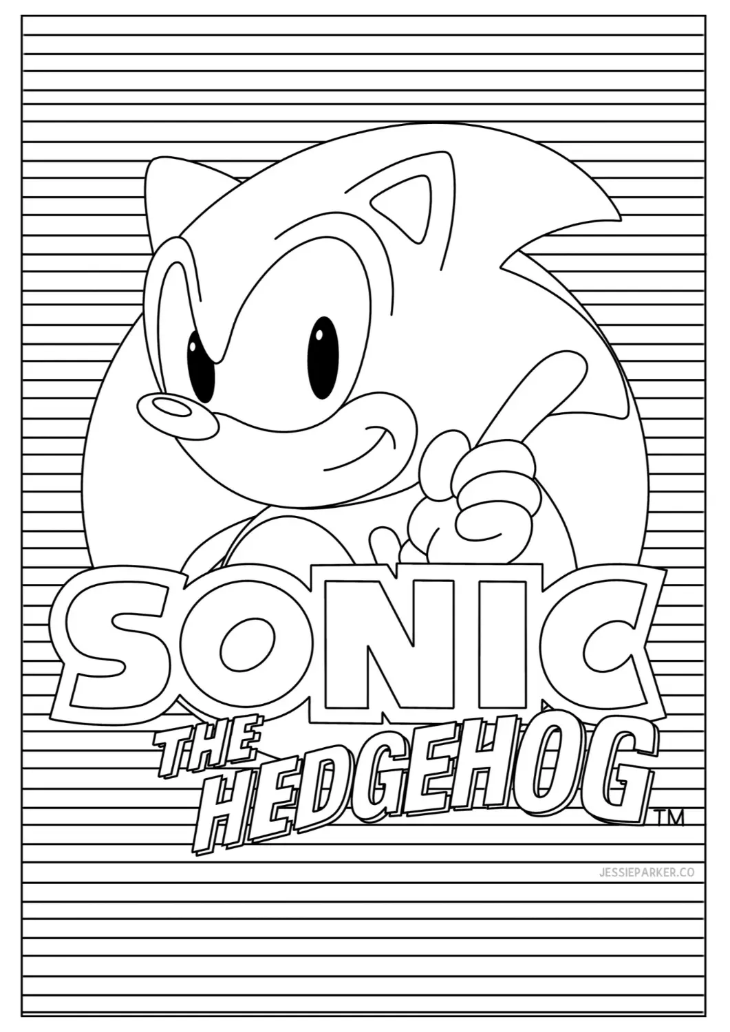 Sonic The Hedgehog Printables