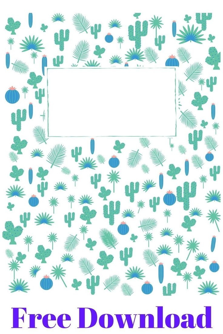 Binder Covers Printable Free