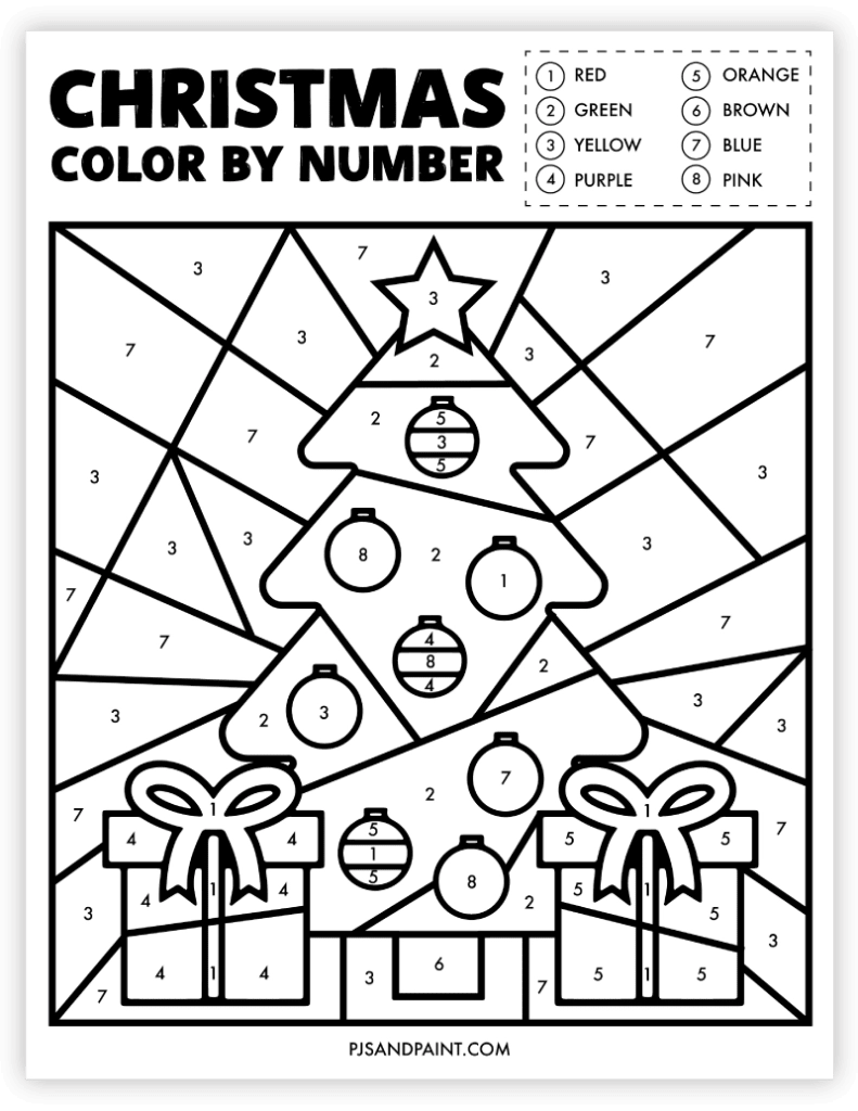 43 Free Printable Christmas Games And Activities Pjs And Paint
